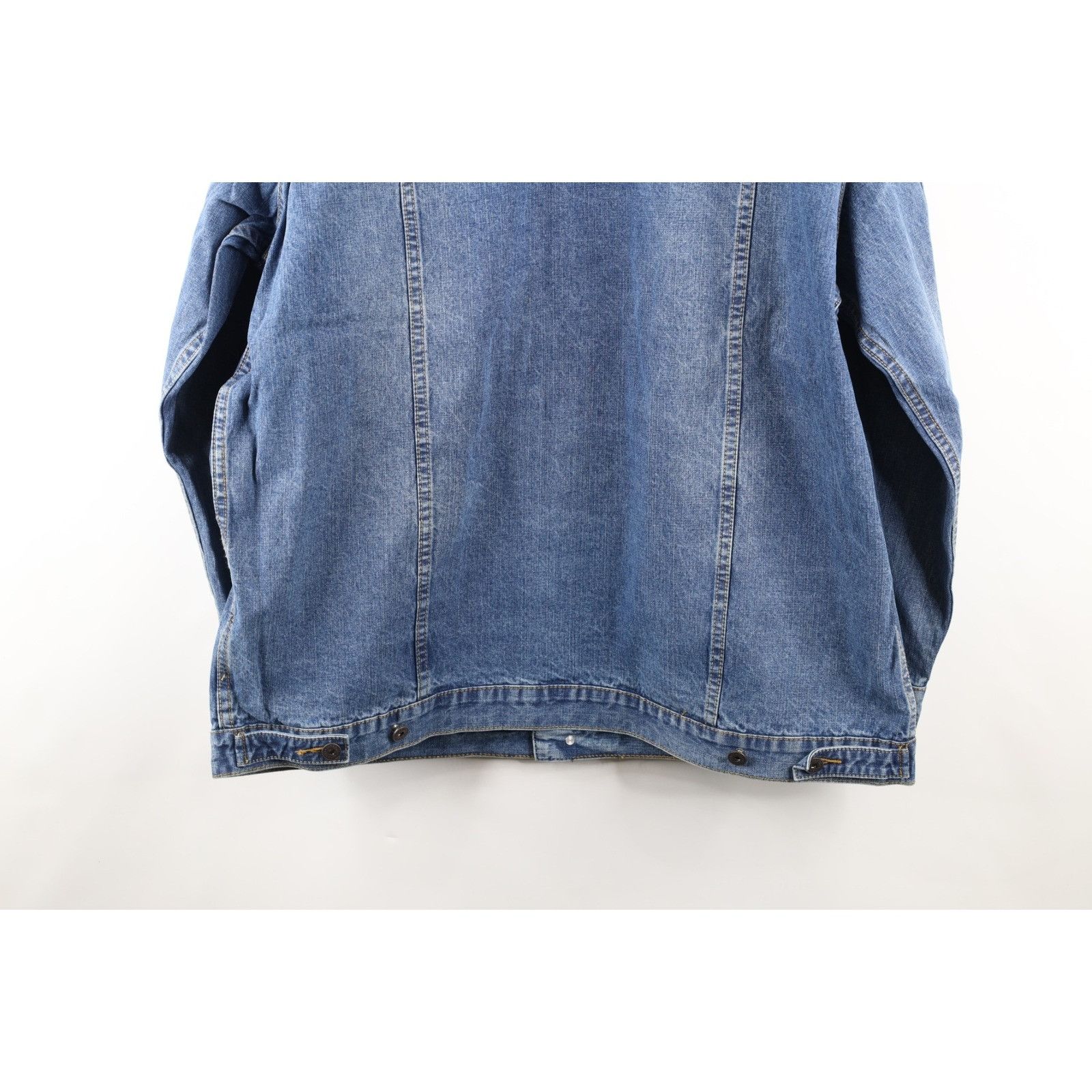 Marithe + Francois Girbaud × Vintage NOS Vintage 90s Marithe Francois Girbaud Denim Jacket 3XL Size US XXL / EU 58 / 5 - 12 Thumbnail