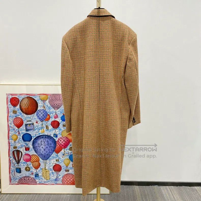 Balenciaga Balenciaga Long Tartan Coat Size XS / US 0-2 / IT 36-38 - 2 Thumbnail