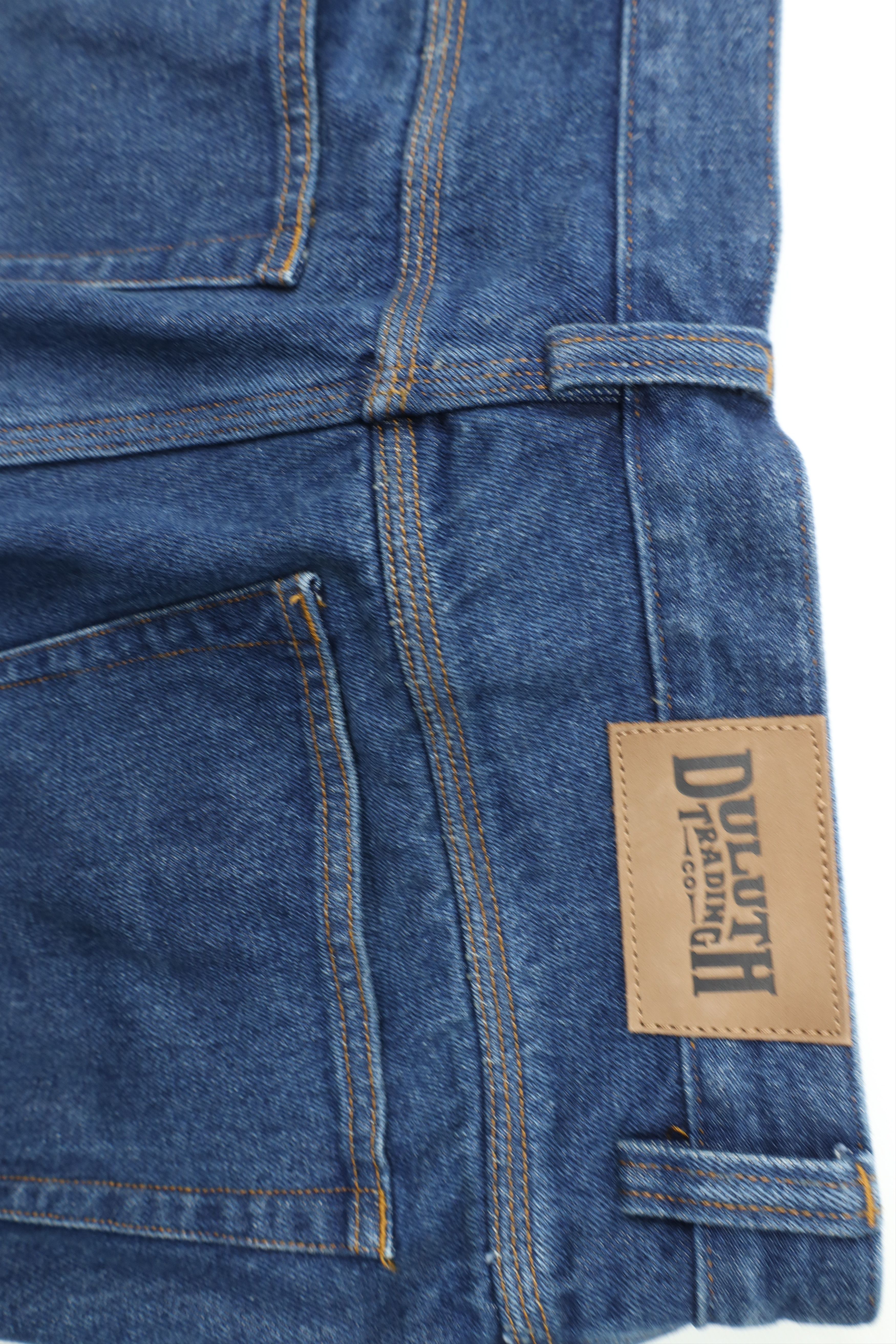 Duluth Trading Company Duluth Trading Co Flannel Lined Heavyweight Denim Jeans Size US 34 / EU 50 - 13 Thumbnail