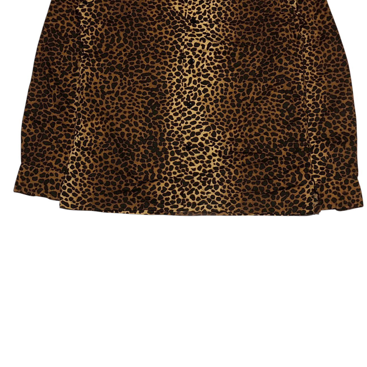 Hysteric Glamour Thee Hysteric XXX Leopard Print Silk-Blend Open Collar Shirt Size US S / EU 44-46 / 1 - 4 Thumbnail