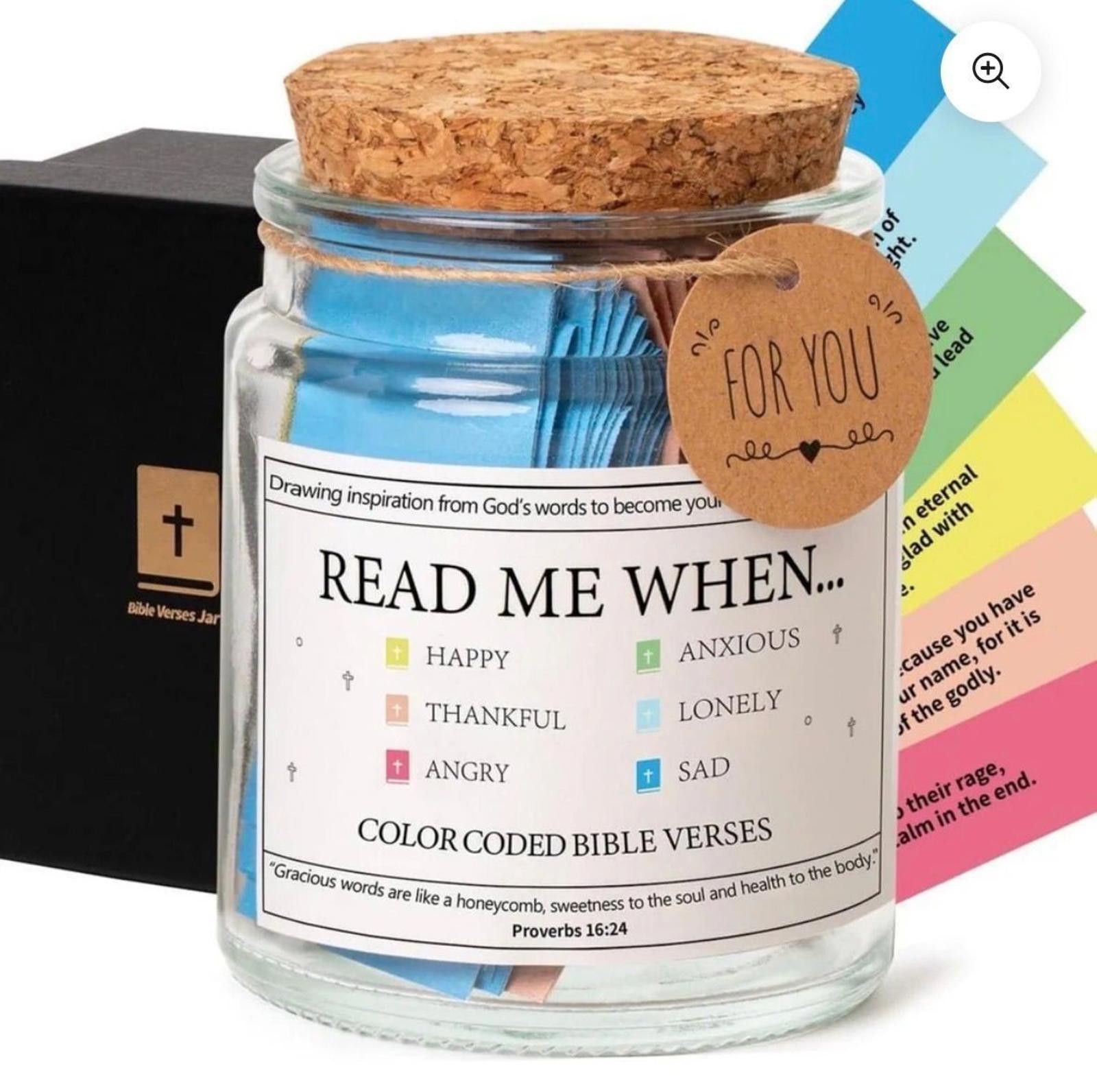 Other Read Me When Jar – The Joy of Lord Bible Verses Jar Size ONE SIZE - 1 Preview