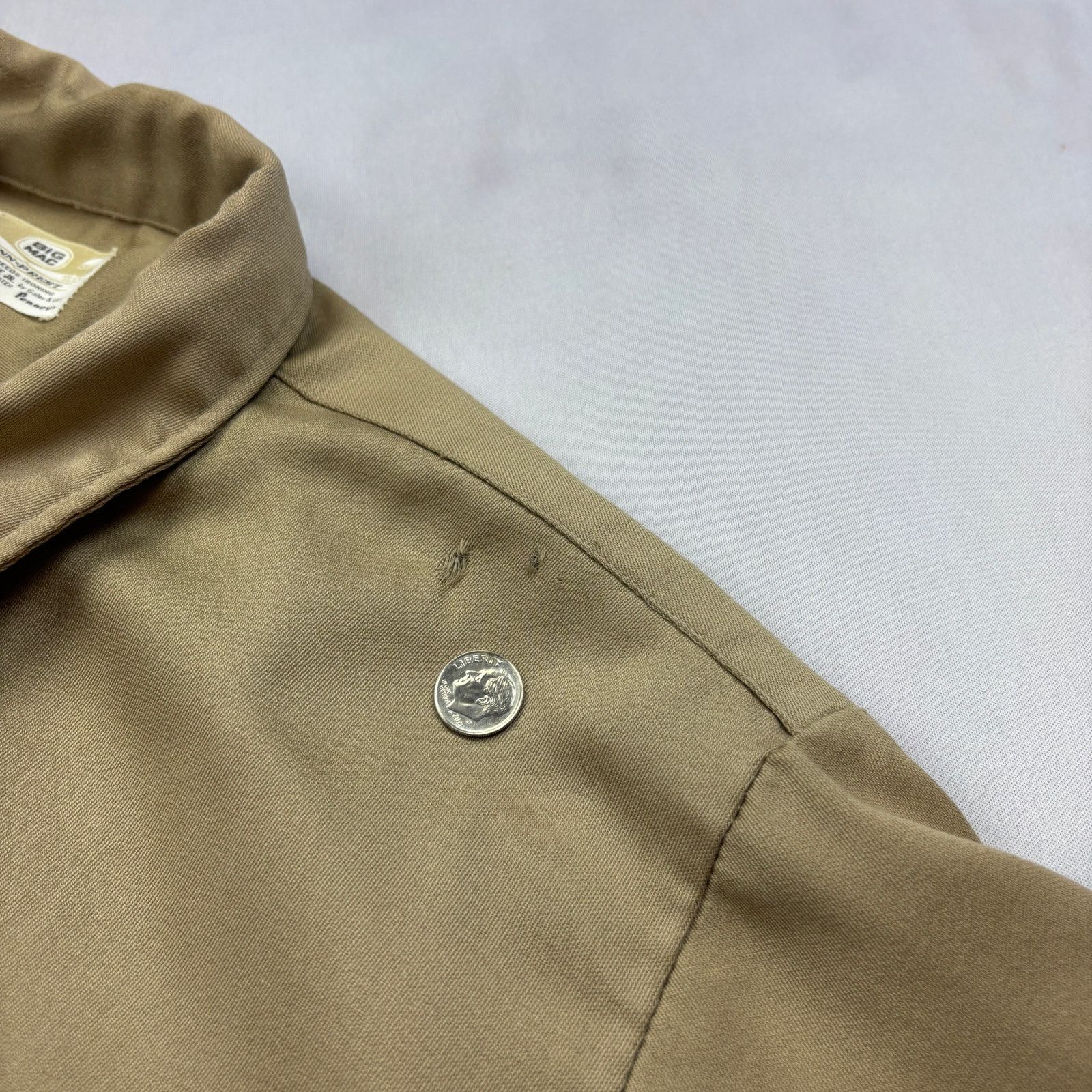 Vintage Vintage 70s Big Mac Penney's Penn Prest Work Shirt Men's M Size US M / EU 48-50 / 2 - 10 Thumbnail