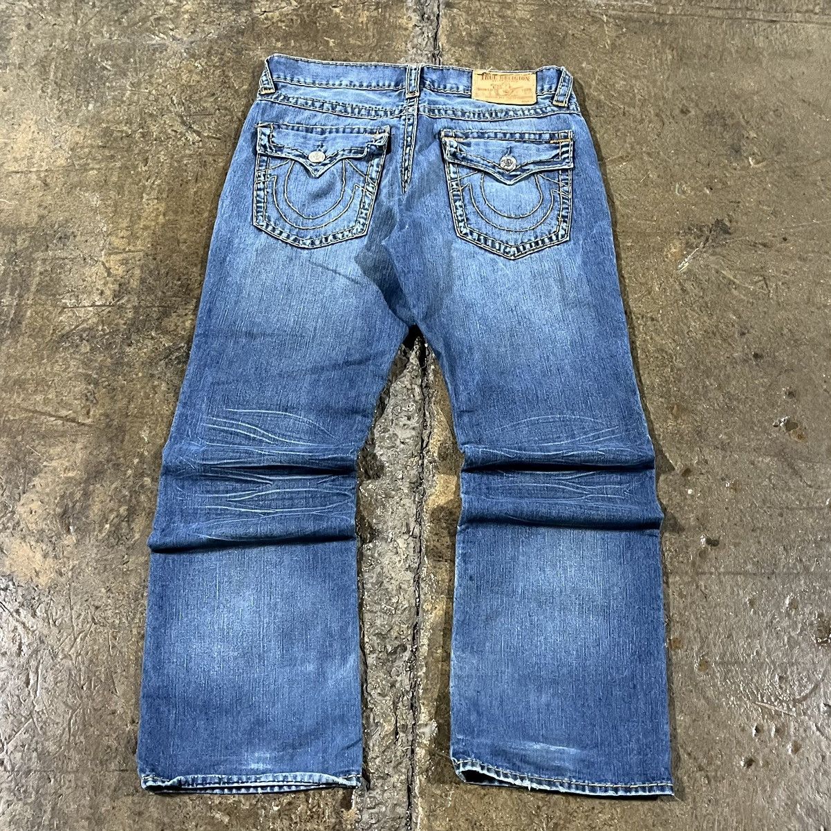 True Religion Crazy Vintage Y2K True Religion Jeans Hip-Hop Skater Unique Size US 36 / EU 52 - 1 Thumbnail