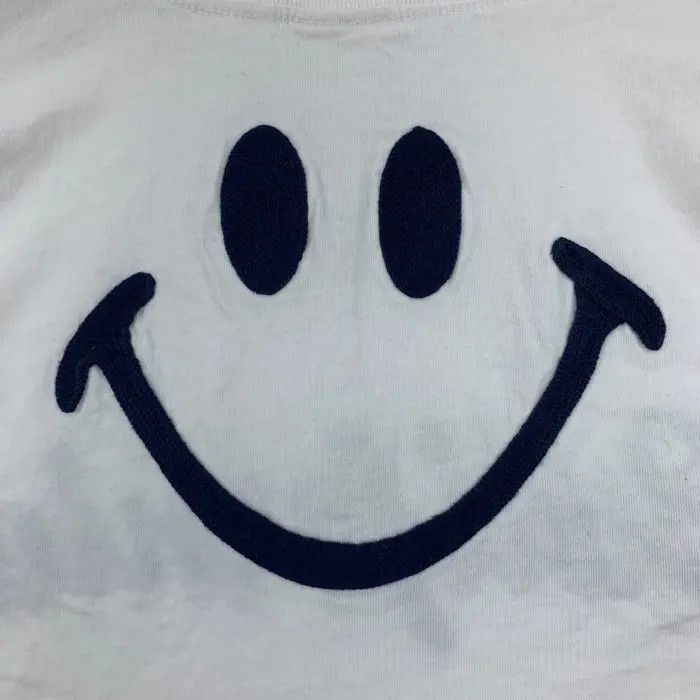 Vintage CALIFORNIA SMILEY FACE Harvey Ball Embossed Tee Shirt Size L / US 10 / IT 46 - 6 Thumbnail