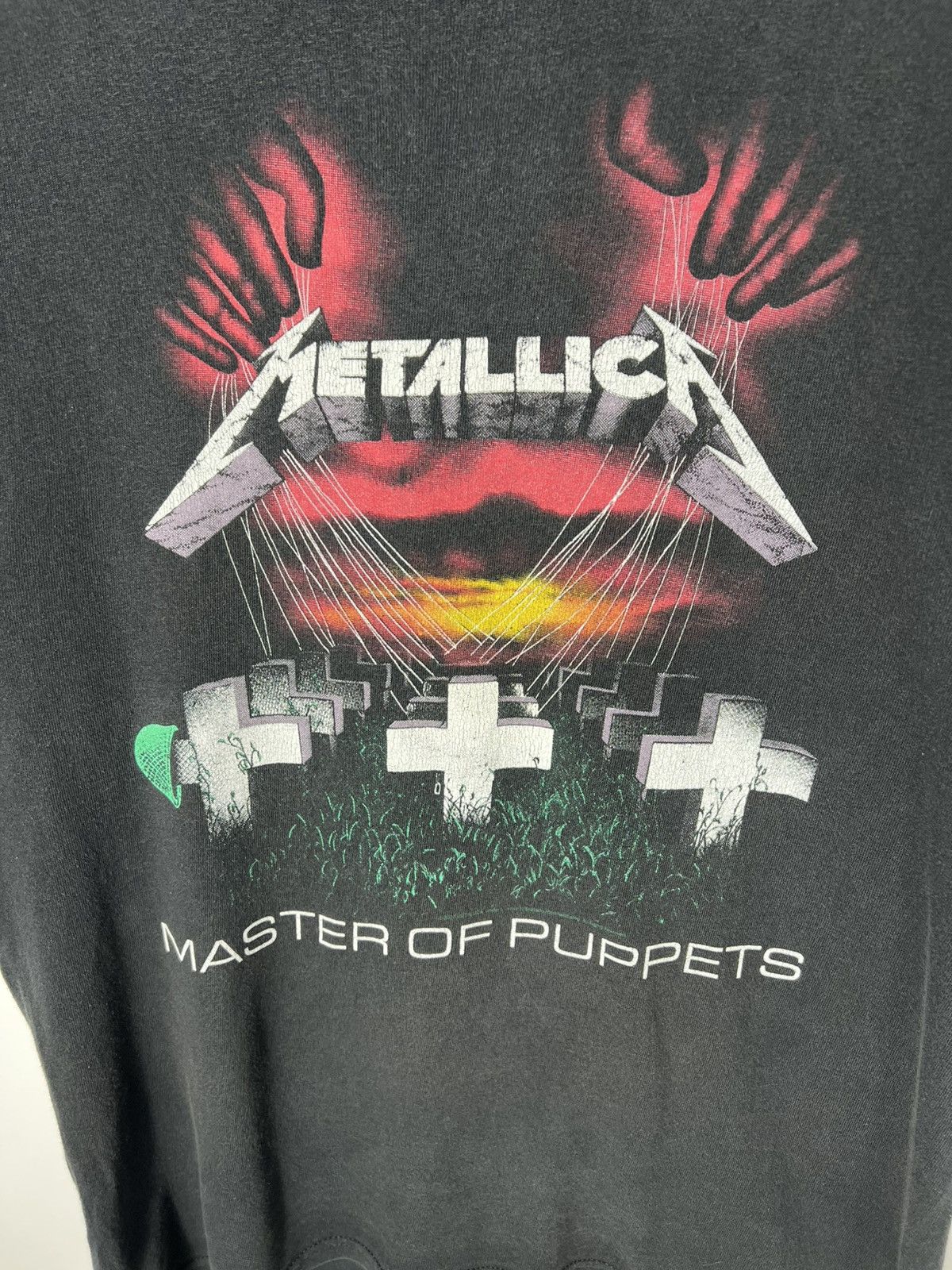 Metallica Vintage Band Rock Tour Metallica Master Of Puppets T Shirt Size US L / EU 52-54 / 3 - 2 Thumbnail