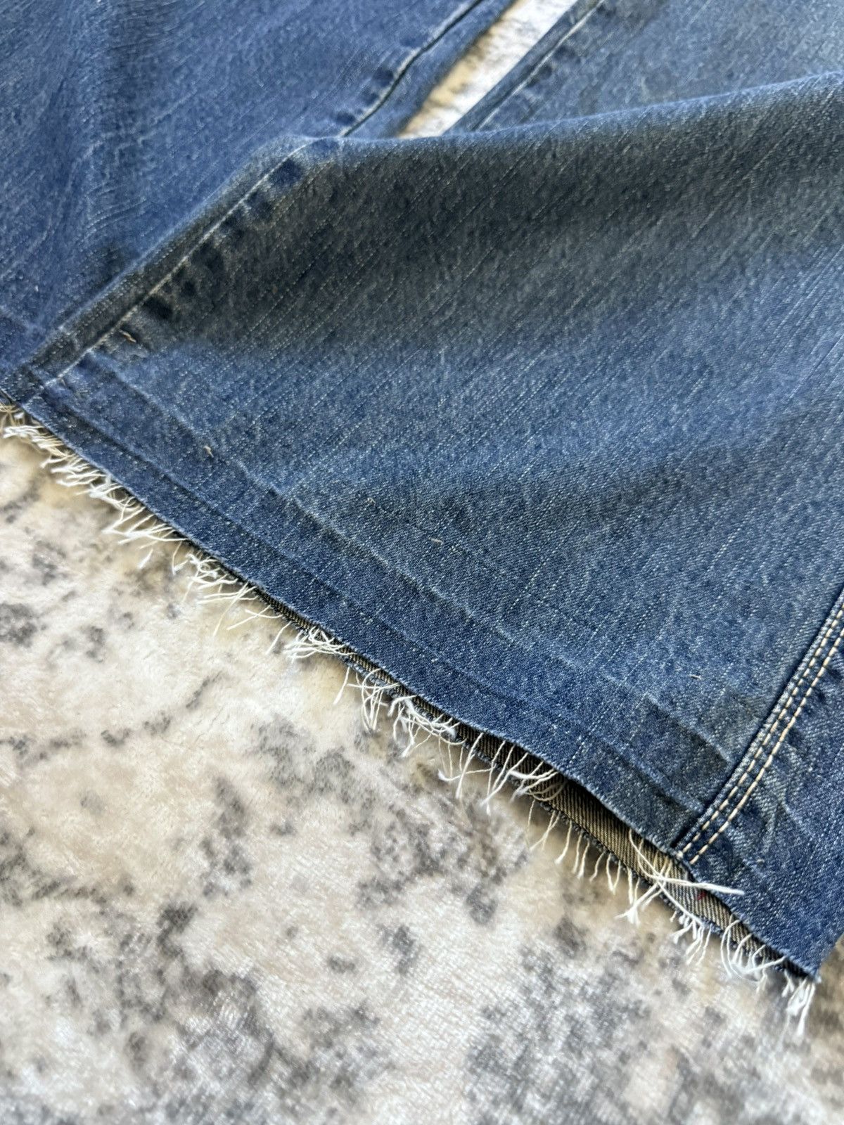 Beauty Beast Beauty Beast Style Asymmetrical Pocket Wide Leg Flared Jeans Size US 32 / EU 48 - 11 Thumbnail
