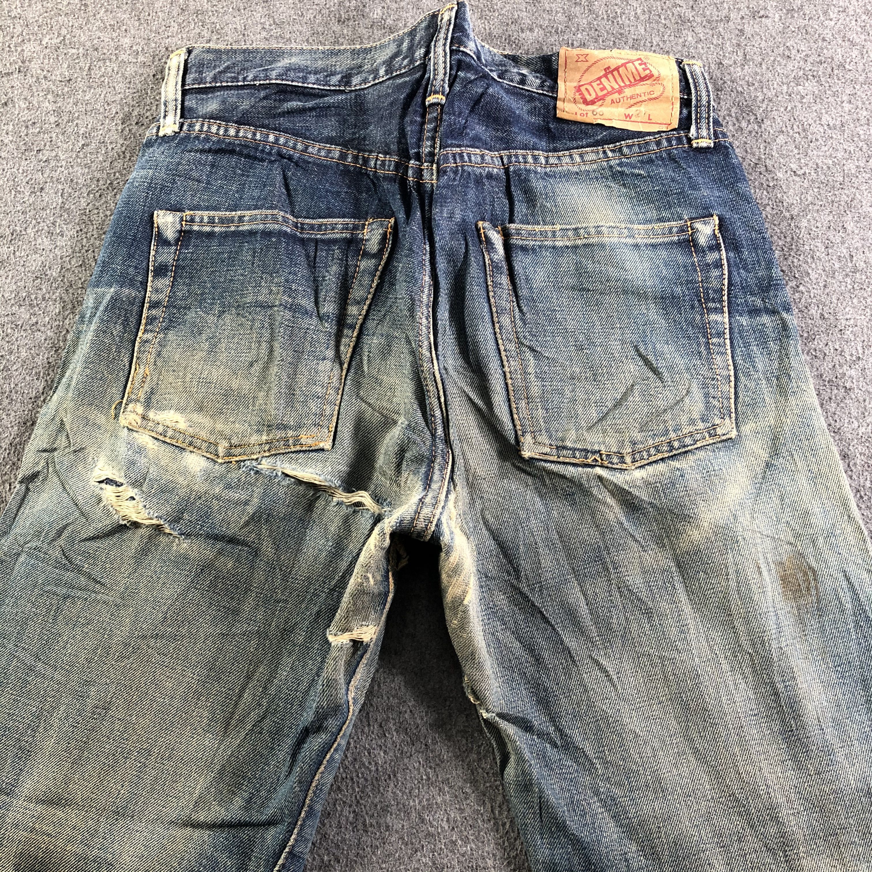 Denime Vintage Denime Selvedge Jeans-J4009 Size US 29 - 4 Thumbnail