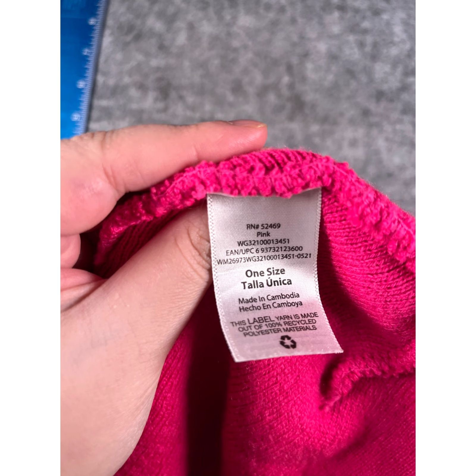 Walmart Walmart Beanie Toque Adult One Size Neon Pink Knit 100% Polyester Ski Outdoor Size ONE SIZE - 6 Thumbnail