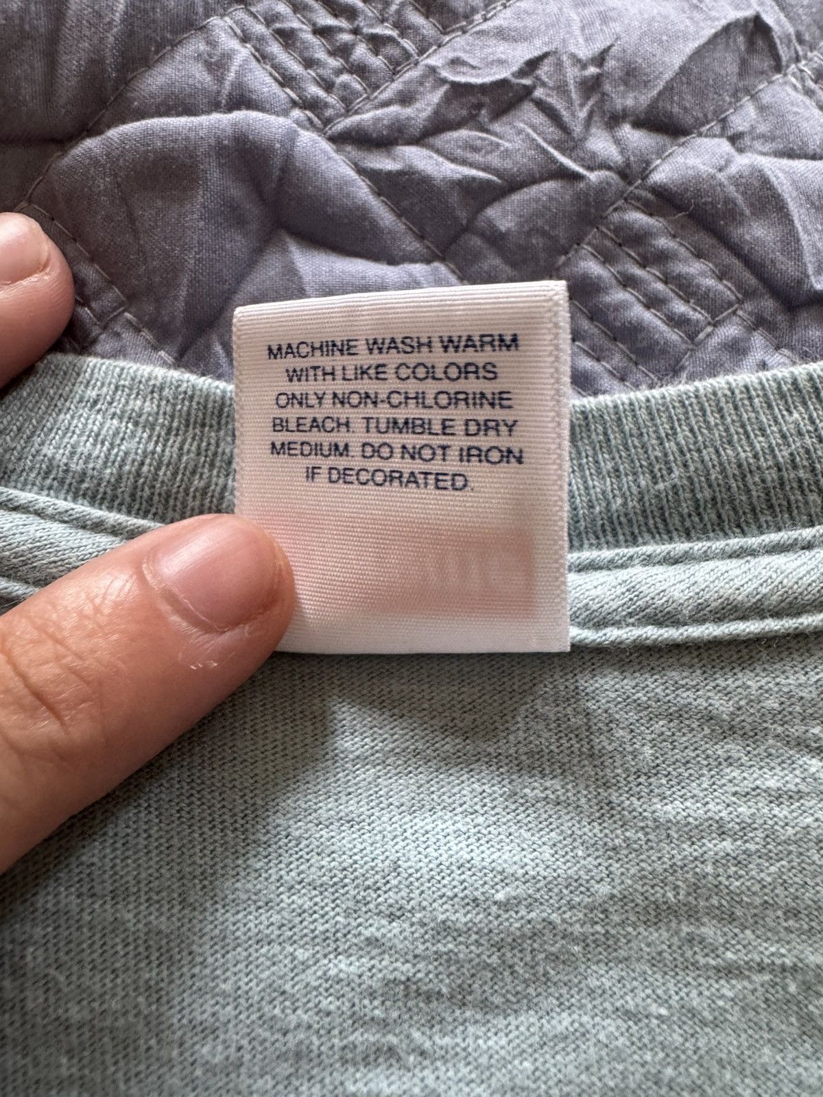 Supreme Supreme Mike Hill Running Tee Slate Size US L / EU 52-54 / 3 - 5 Thumbnail