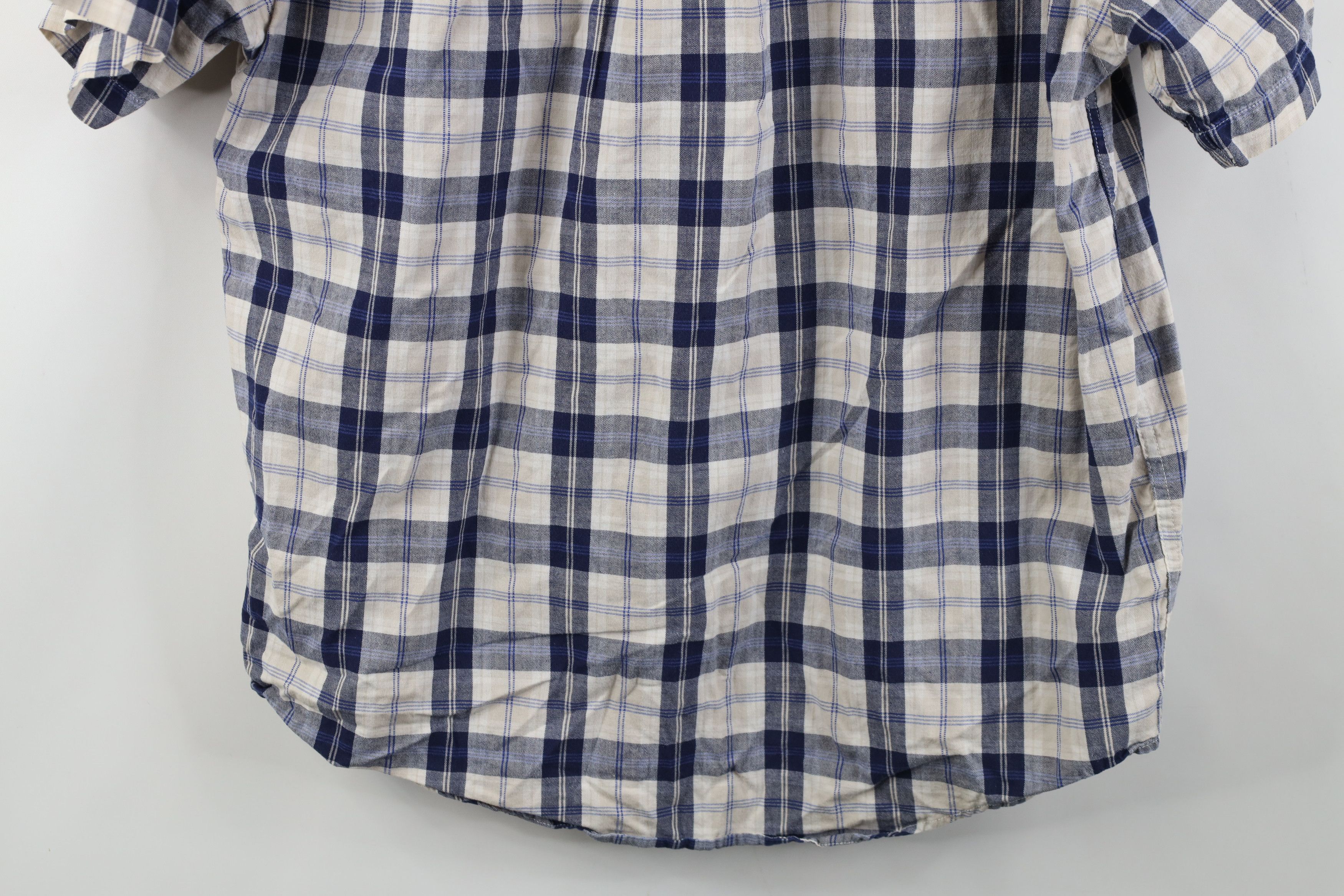 Eddie Bauer Vintage 90s Eddie Bauer Short Sleeve Collared Button Shirt Size US S / EU 44-46 / 1 - 13 Thumbnail