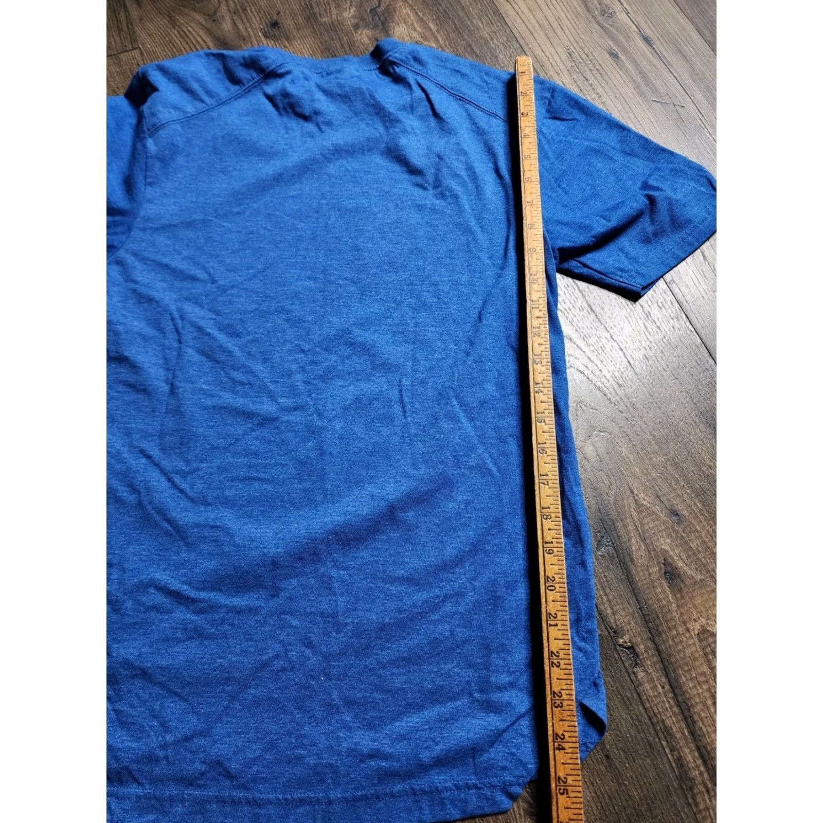Vintage McDonald's Mens XS T-Shirt Unisex Adults Short Sleeve Round Neck Blue Fabric Cotton Polyester Retro Classic First Edition Size US XS / EU 42 / 0 - 2 Thumbnail