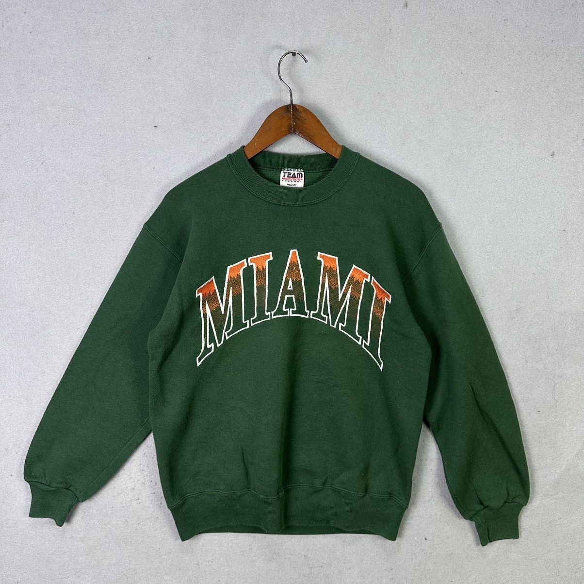 Vintage Vintage Miami Crewneck Sweatshirt 90s Size US M / EU 48-50 / 2 - 1 Thumbnail