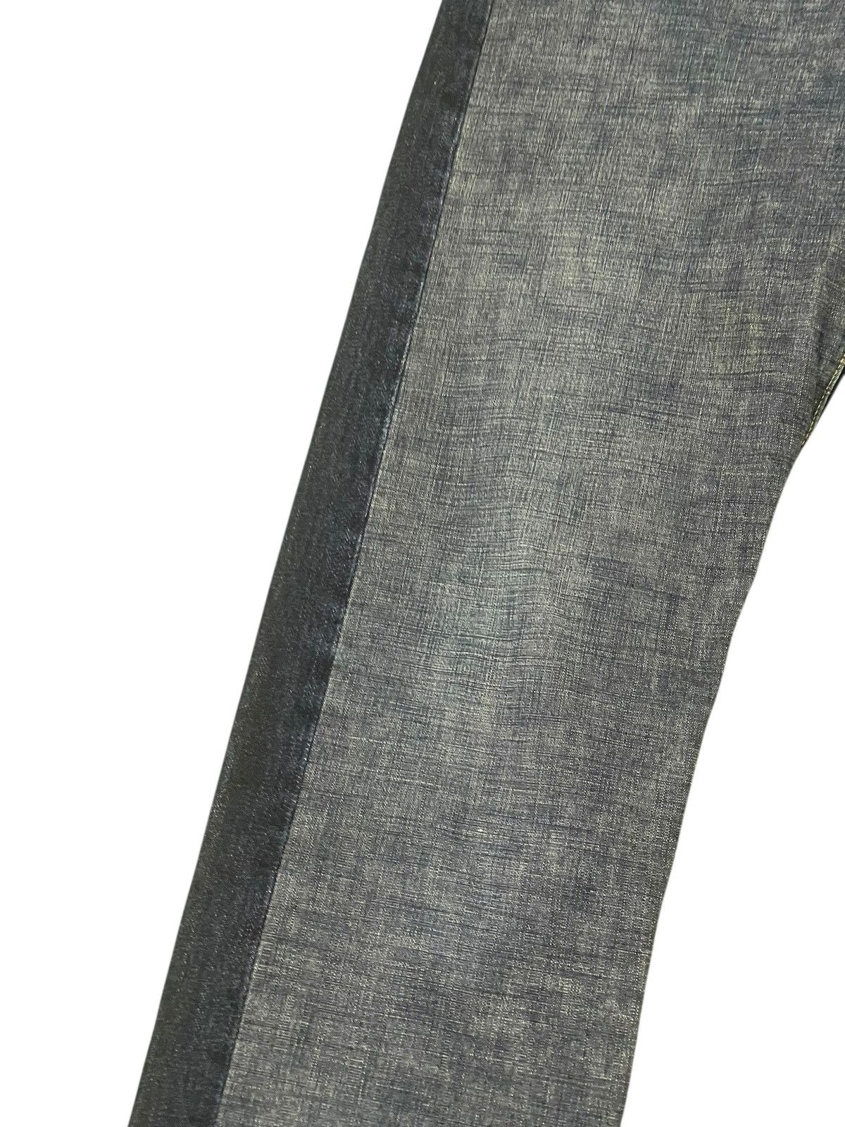 Kapital Slim Jeans Kapital Moitaina Two Tones 1🟦2 j Size US 32 / EU 48 - 13 Thumbnail
