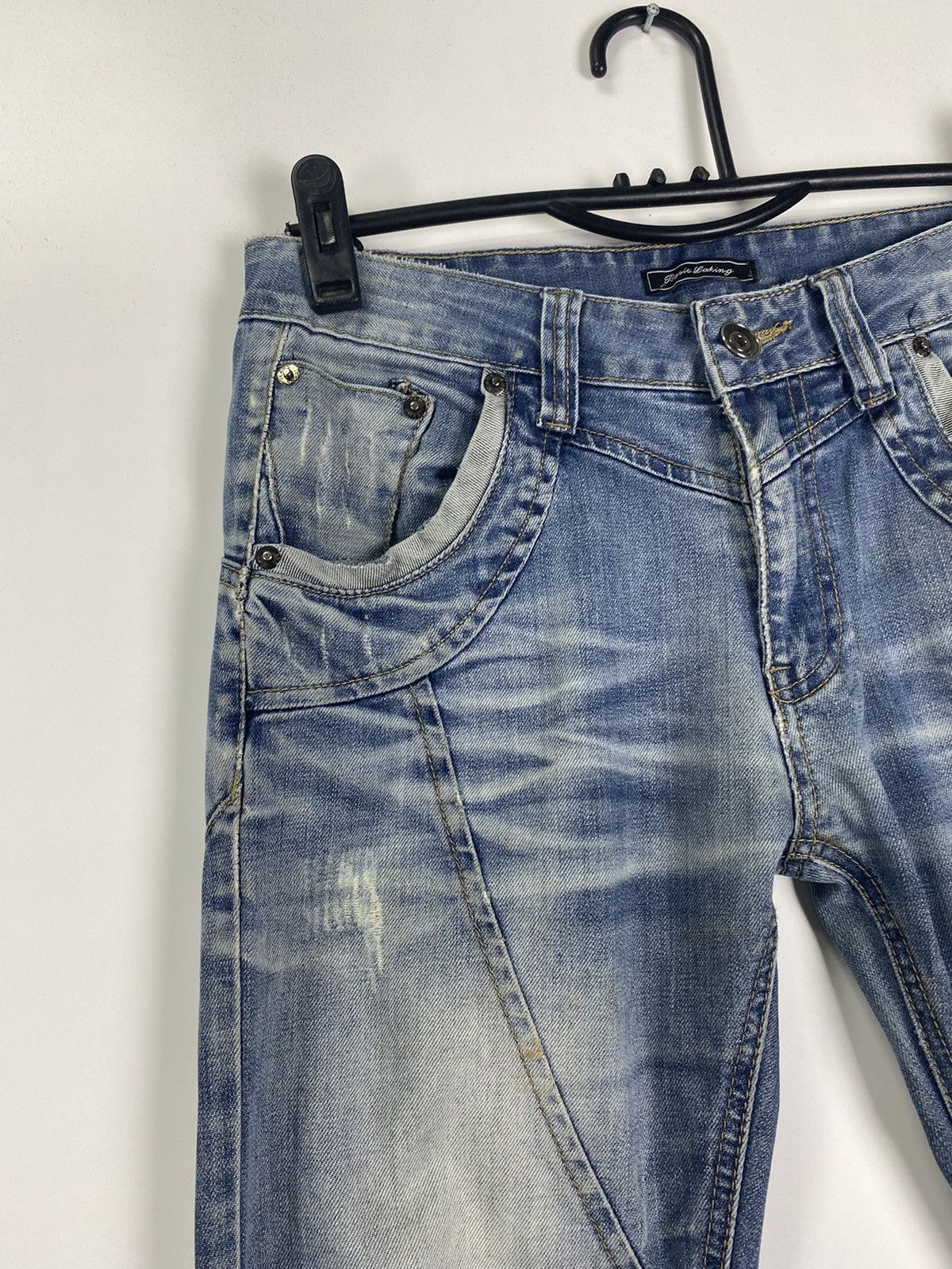 Japanese Brand Vintage Distressed Jeans Size US 30 / EU 46 - 4 Thumbnail
