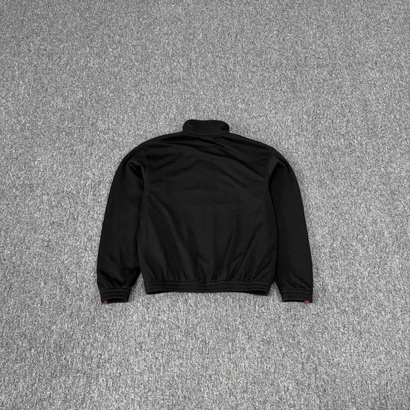 Gucci Gucci Red/Green Embroidered GG Mesh Collar Track Jacket XS Size US XS / EU 42 / 0 - 2 Thumbnail