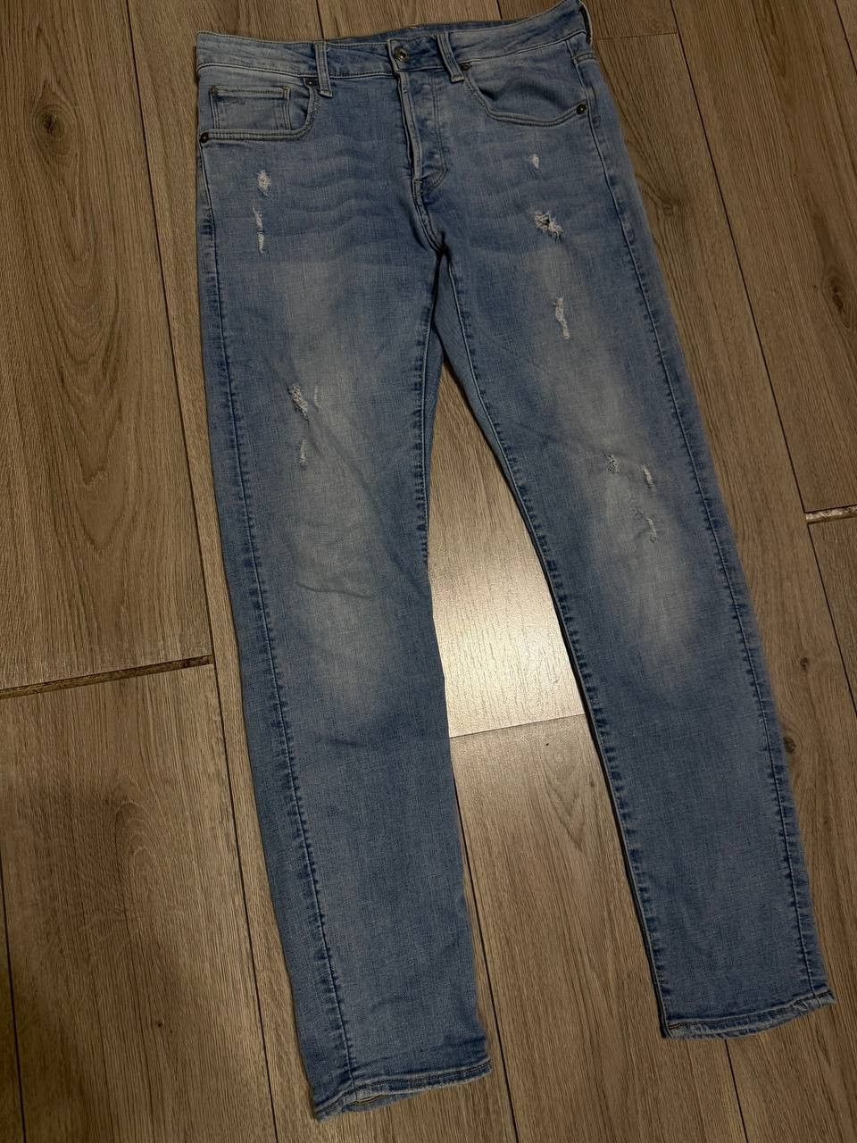 G-Star G Star Raw 3301 Jeans Men Blue Slim size 30x32 Size US 30 / EU 46 - 2 Thumbnail