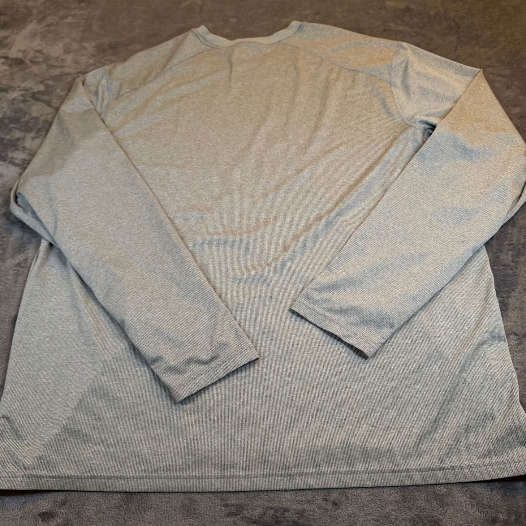 Duluth Trading Company Duluth Trading Co Alaskan Hardgear Mens XL Gray Long Sleeve Performance Shirt Size US XL / EU 56 / 4 - 3 Thumbnail