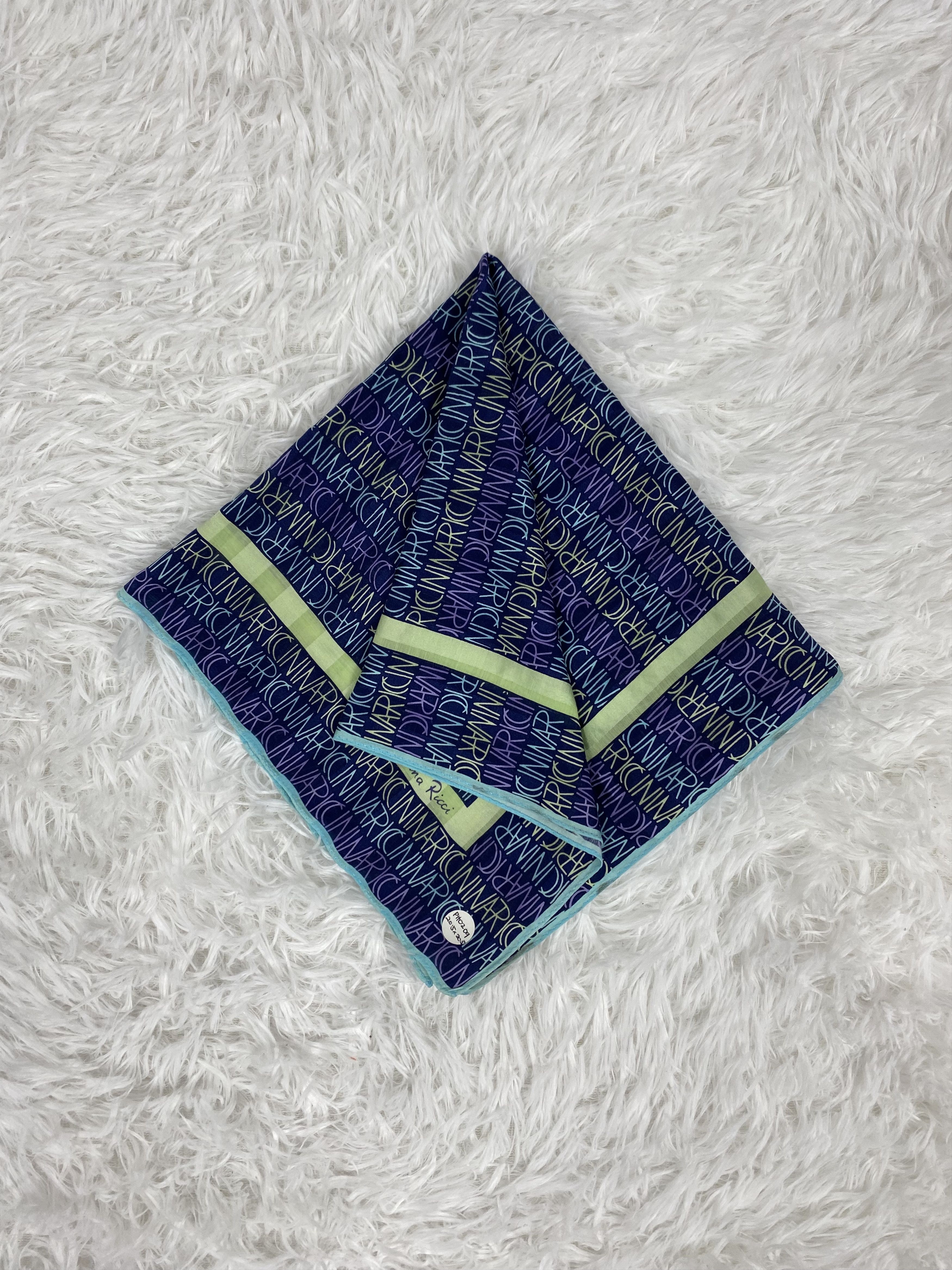 Vintage Vintage Nina Ricci Handkerchief Neckerchief PH0209 Size ONE SIZE - 1 Thumbnail