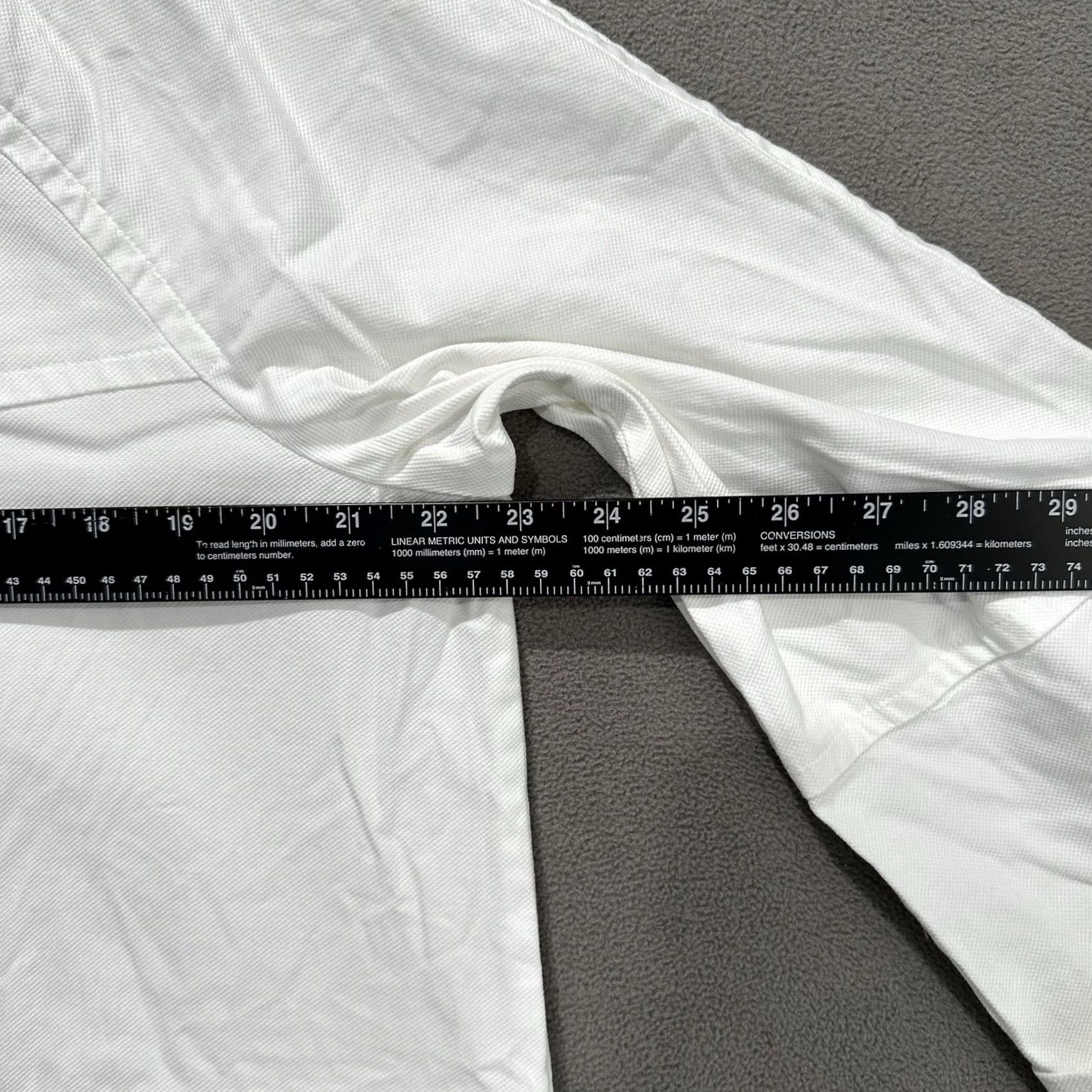 Vintage VINTAGE Christopher & Banks Jacket Women XL White Twill Button Front Chore Lightweight EUC Size XL / US 12-14 / IT 48-50 - 4 Thumbnail