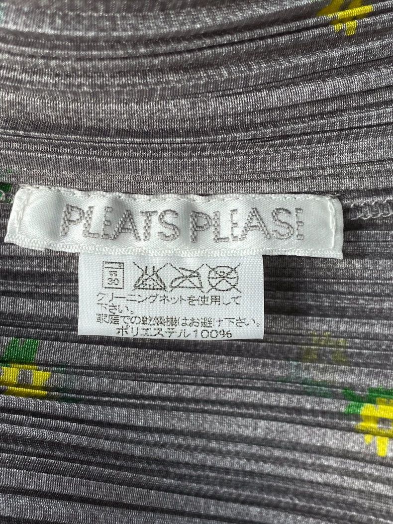 Issey Miyake Issey Miyake size:3 A long-sleeved cardigan with grey retr Size M / US 6-8 / IT 42-44 - 6 Thumbnail
