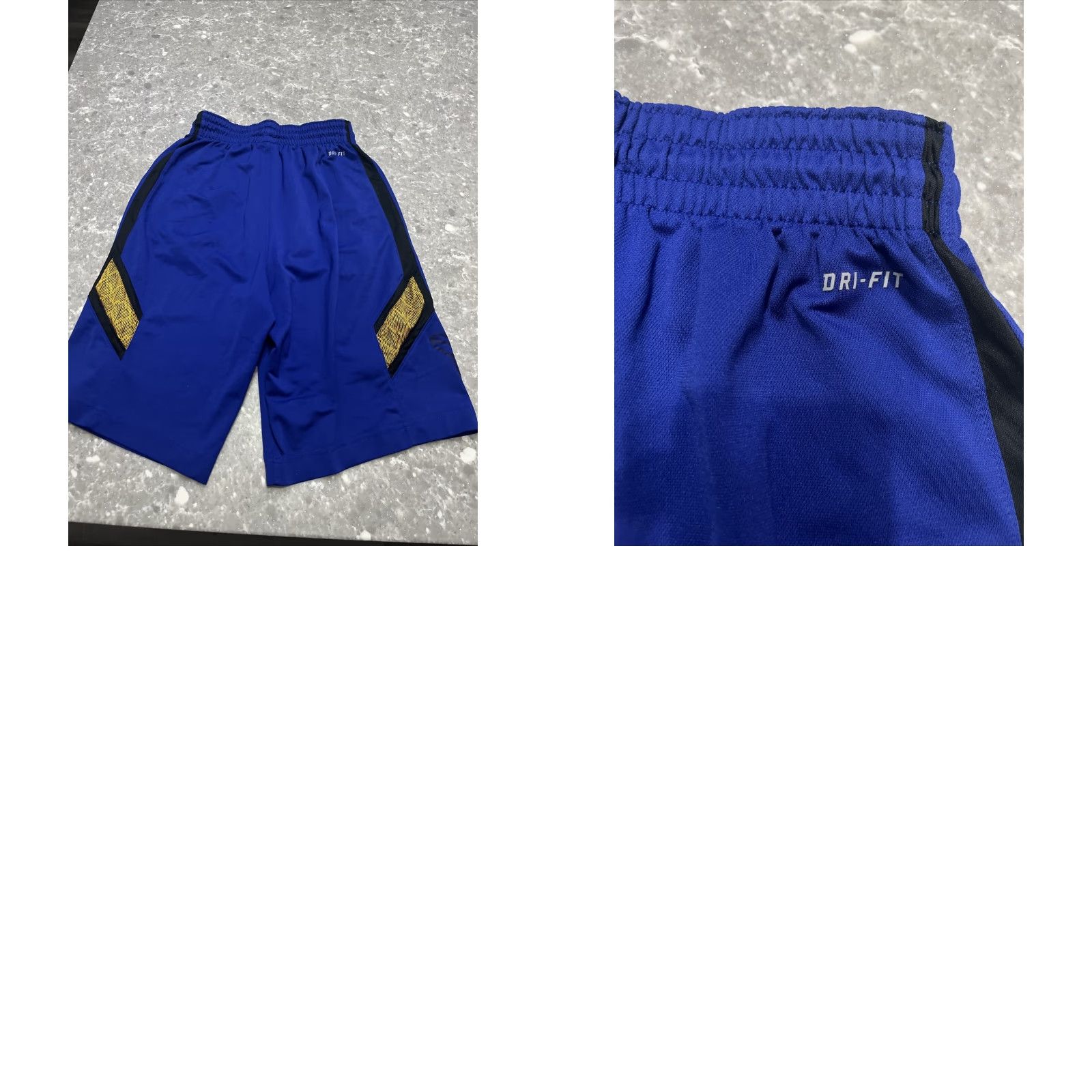 Nike VINTAGE Nike Kobe Bryant Shorts Lakers Purple Yellow Mamba S Mens Sports Size US 29 - 8 Thumbnail