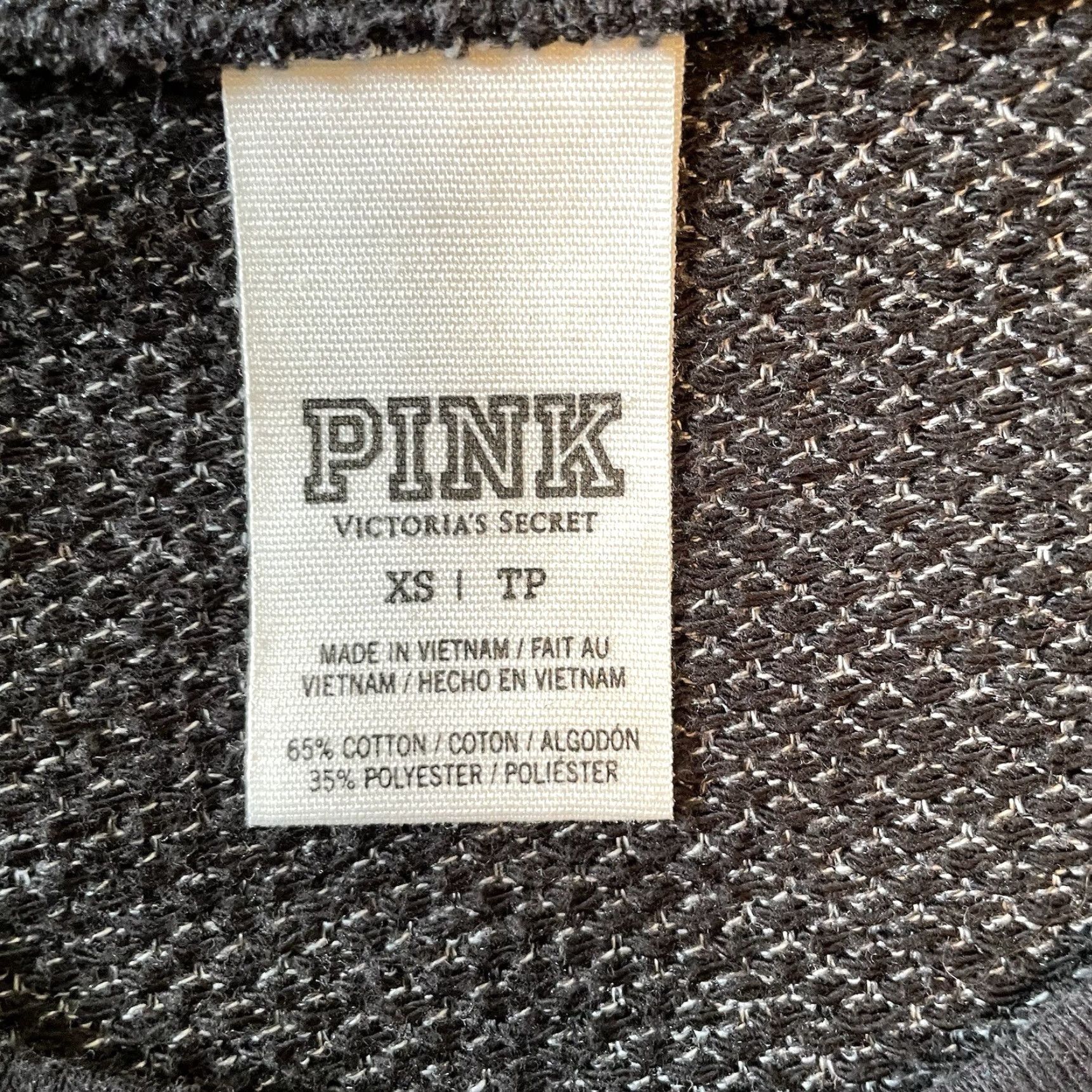 Victoria's Secret VINTAGE Victoria's Secret Pink Sweatshirt Women XS Gray Crewneck Knit Pullover Fall Size XS / US 0-2 / IT 36-38 - 4 Thumbnail