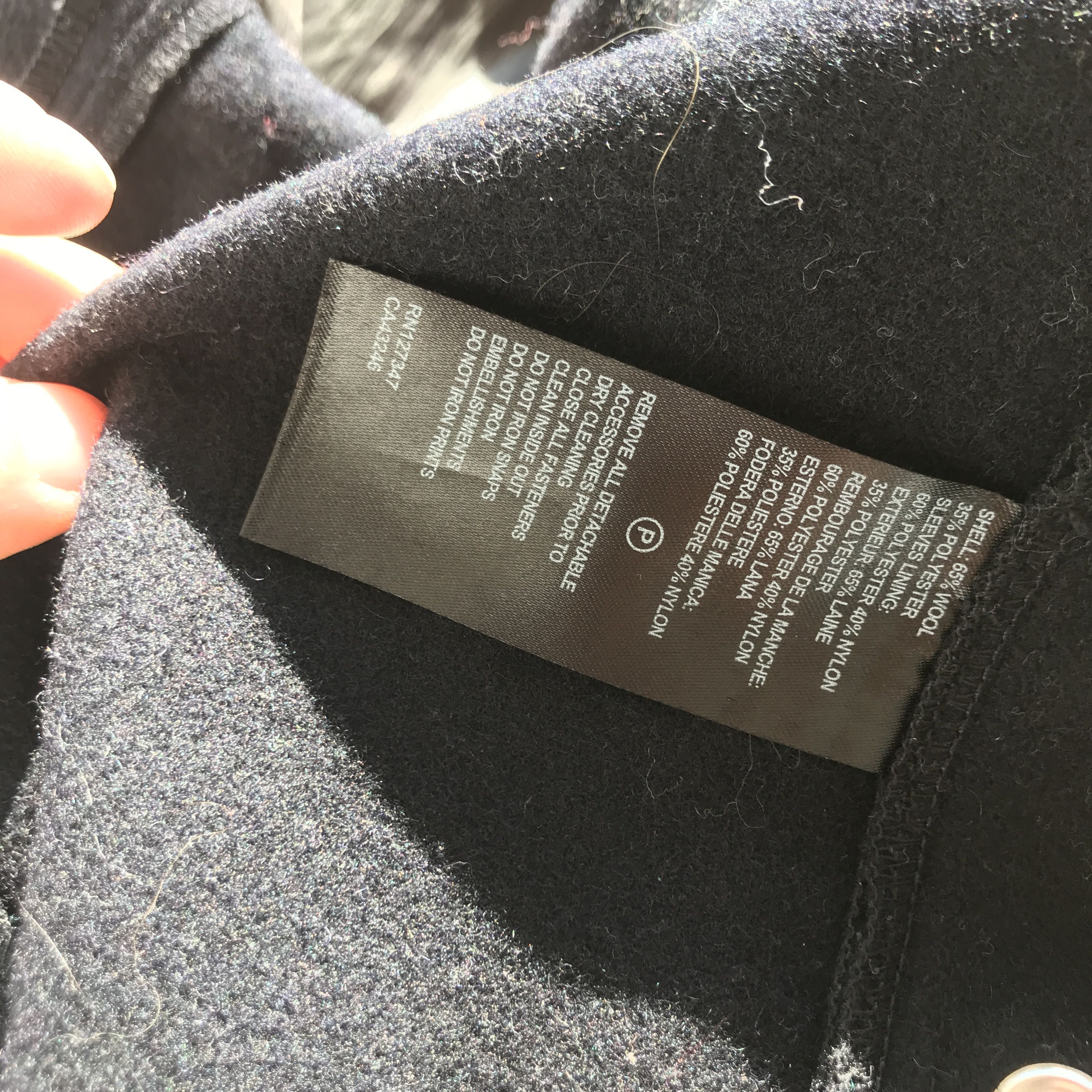 MA.STRUM Ma Strum Massiomo Osti Archive Inside Jacket Size XL Wool Size US XL / EU 56 / 4 - 15 Thumbnail