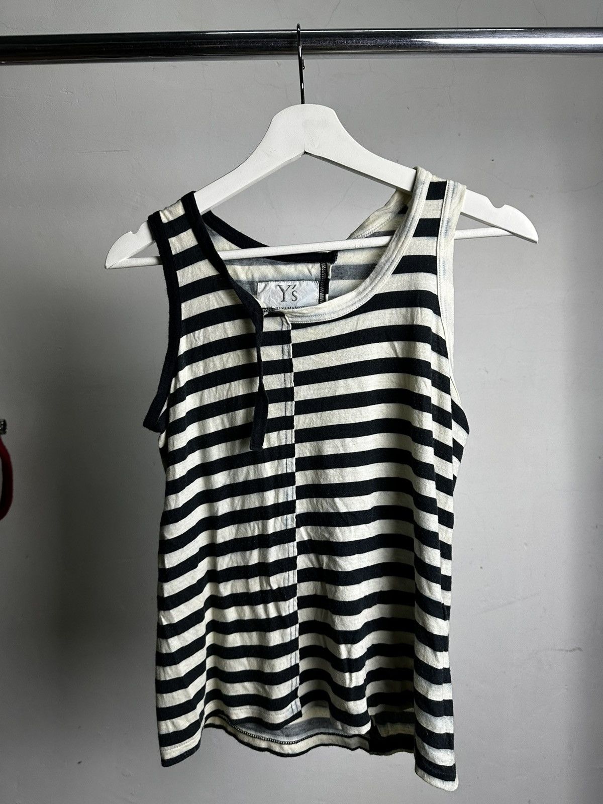 Yohji Yamamoto Yohji Yamamoto Split Tank Top SS06 Y’S Size US M / EU 48-50 / 2 - 8 Thumbnail