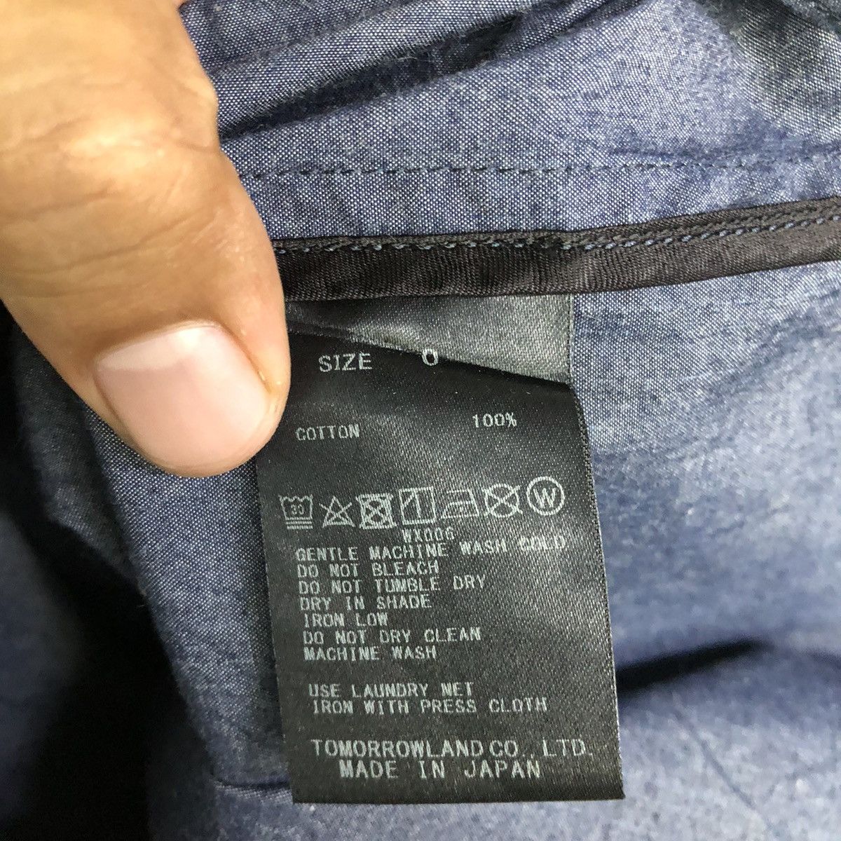 Tomorrowland Knott By Tomorrowland Co.LTD Pocket Button Shirt Size US M / EU 48-50 / 2 - 8 Thumbnail