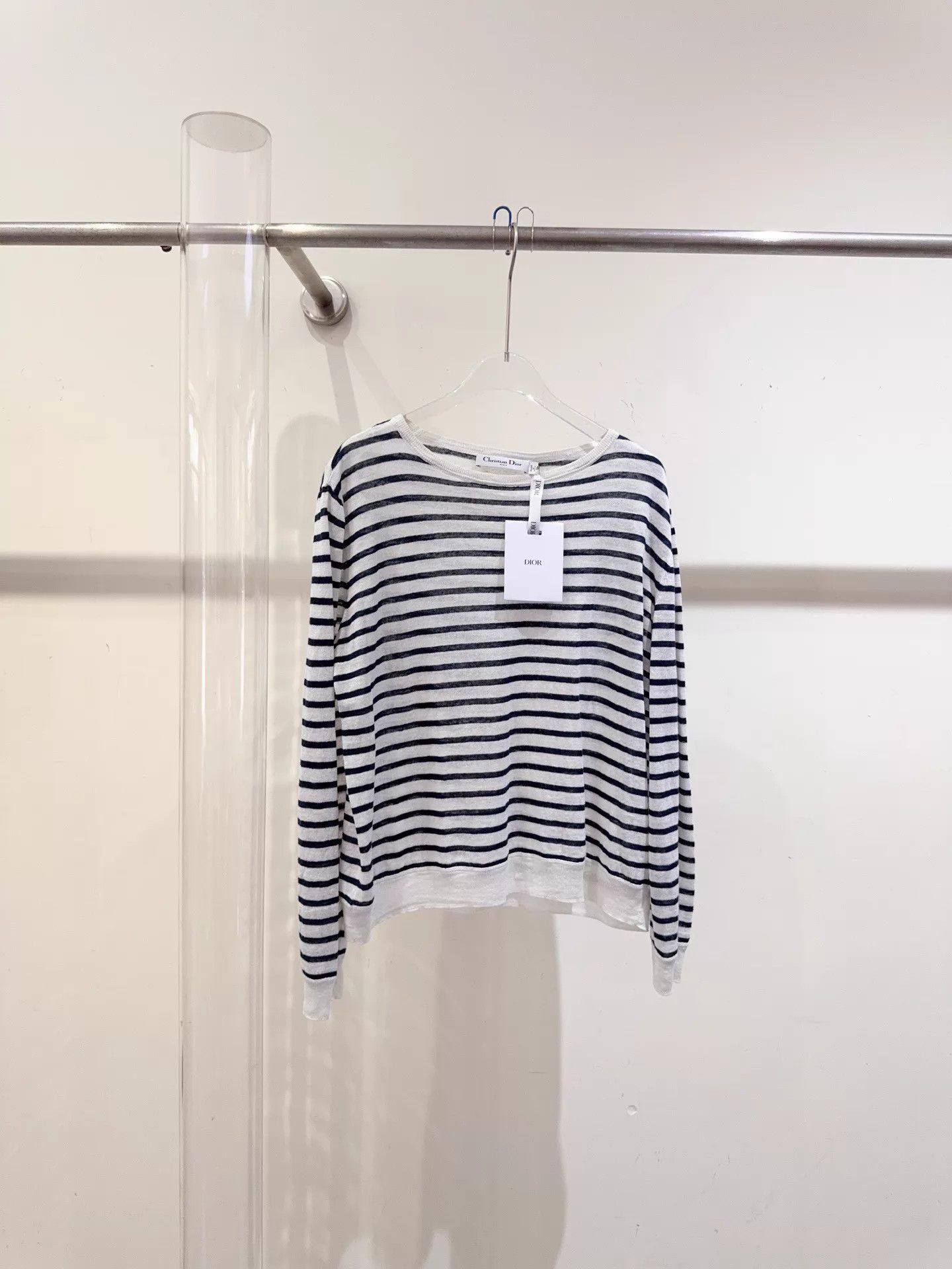 Dior Dior Striped Long Sleeve Lucky Star F34 Size XS / US 0-2 / IT 36-38 - 1 Thumbnail