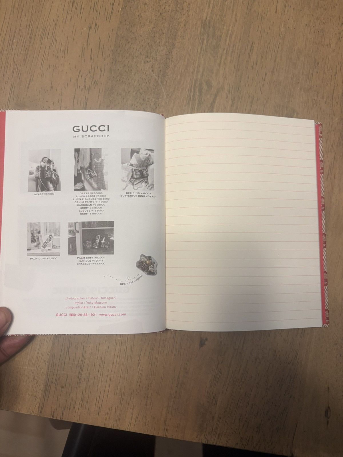 Gucci Monogram Notebook “Gucci My Scrapbook” Size ONE SIZE - 8 Thumbnail