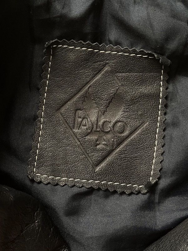 Vintage Falco Leather 90s Biker Vest Airbrush Art Horse by Roland Size S / US 4 / IT 40 - 10 Thumbnail