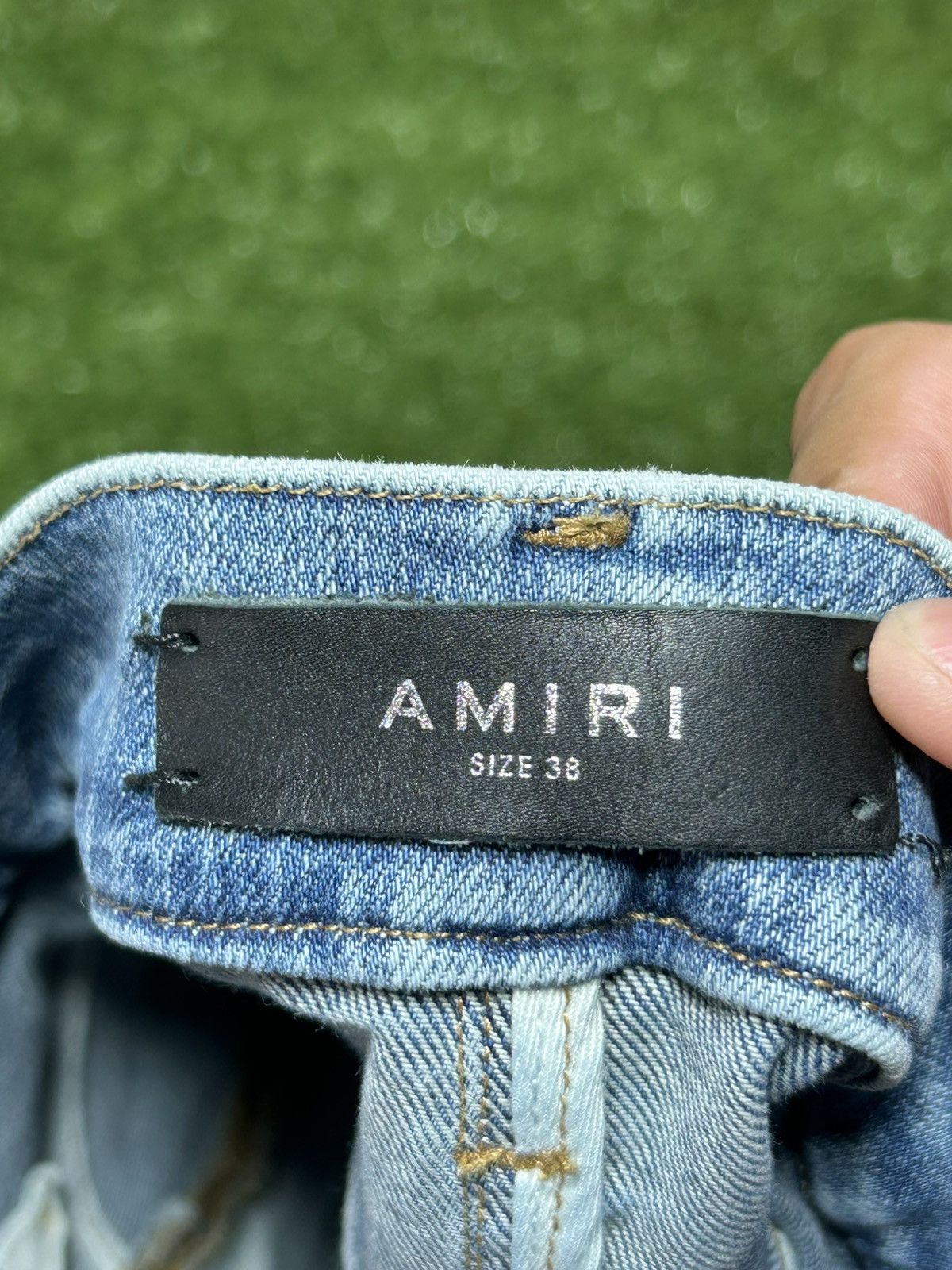 Amiri Amiri logo appliqué jeans Size US 38 / EU 54 - 7 Thumbnail