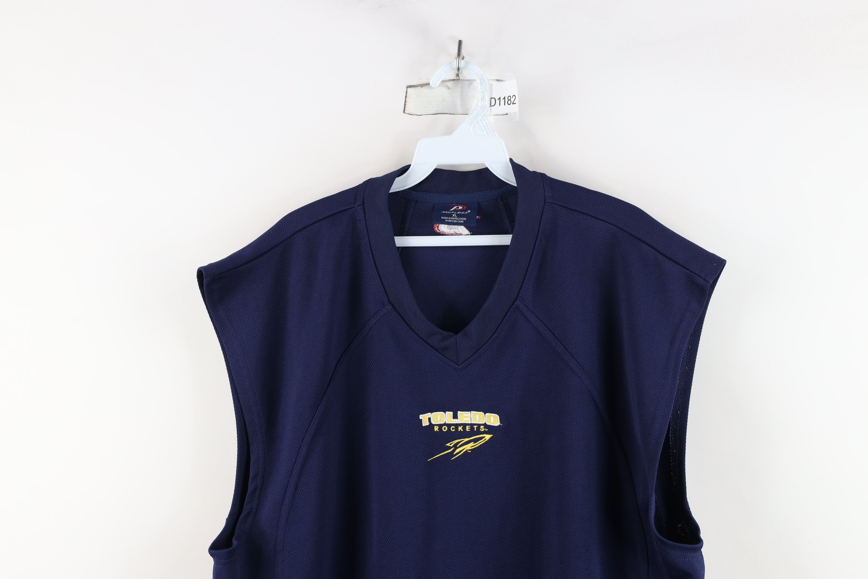 Vintage Vintage 90s University of Toledo Sleeveless Jersey T-Shirt Size US XL / EU 56 / 4 - 2 Thumbnail