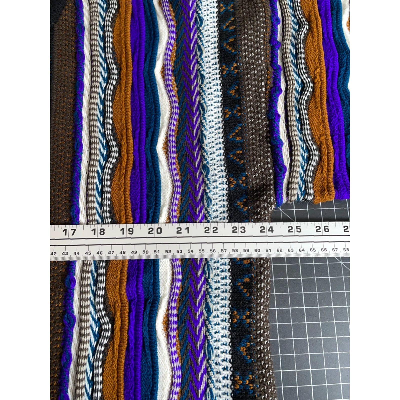 Coogi VINTAGE COOGI Sweater Men's XL Purple 3D Knit Cosby Biggie Rap 90s Streetwear Size US XL / EU 56 / 4 - 5 Thumbnail