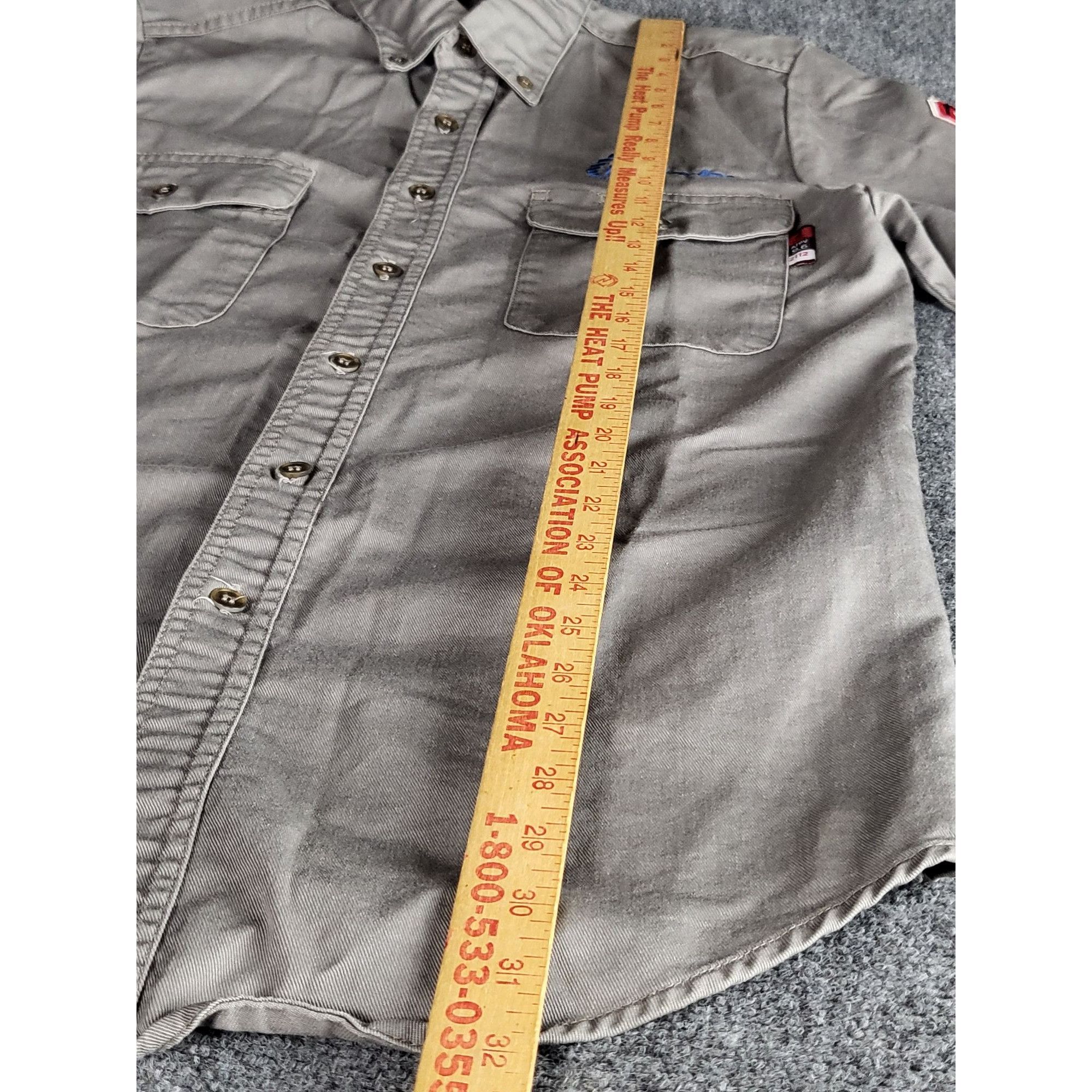 Walls Walls FR Flame Resistant Button Up Shirt Men Sz S Oil Field Size US S / EU 44-46 / 1 - 3 Thumbnail