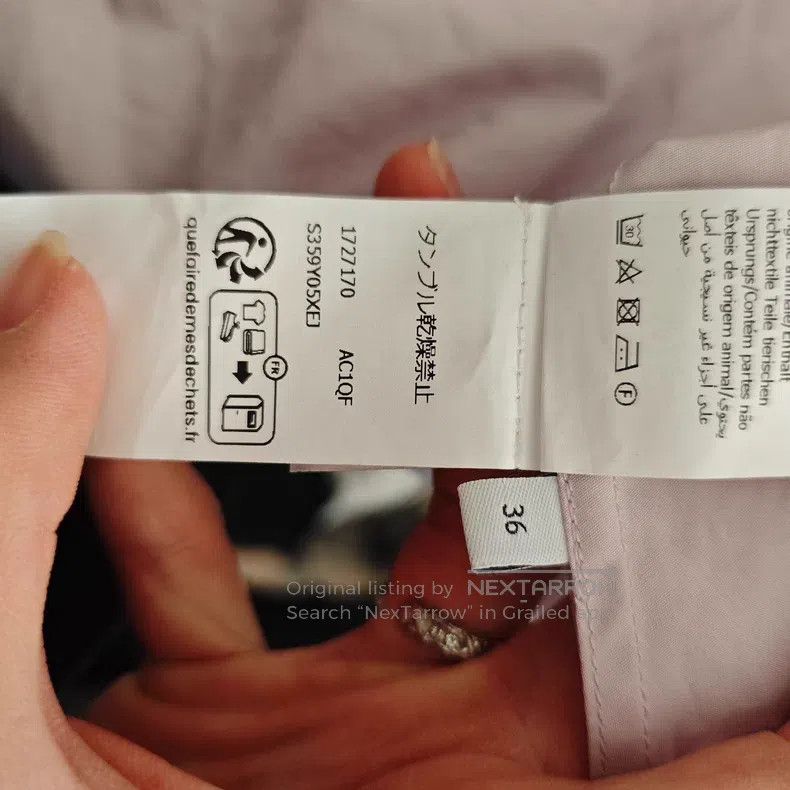Loewe Loewe Lavender Blouse Size XS / US 0-2 / IT 36-38 - 7 Thumbnail