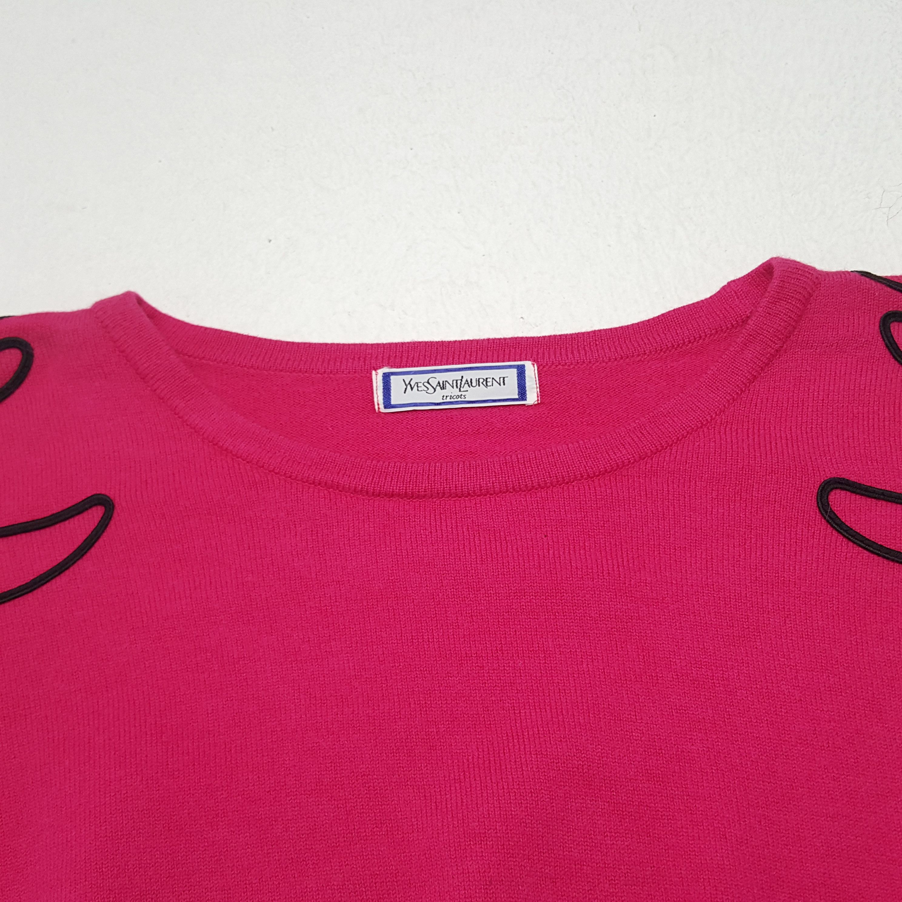 Vintage × Yves Saint Laurent Vintage Yves Saint Laurent Paris Sweatshirt Size M / US 6-8 / IT 42-44 - 3 Thumbnail