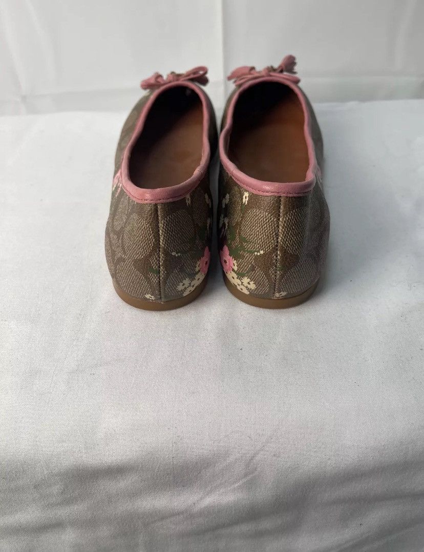 Coach Coach benni ballet with floral bundle print Size US 7 / IT 37 - 2 Thumbnail