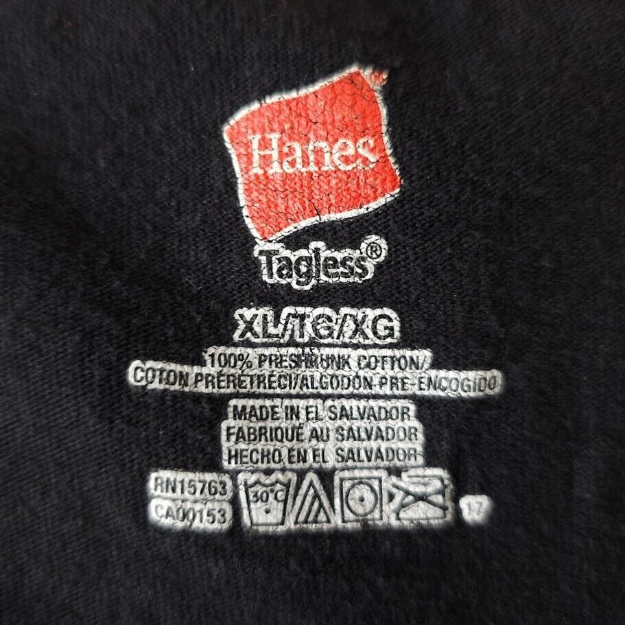 Hanes Renegade Racing T Shirt Mens Size XL Black Performance Fuels Size US XL / EU 56 / 4 - 4 Thumbnail