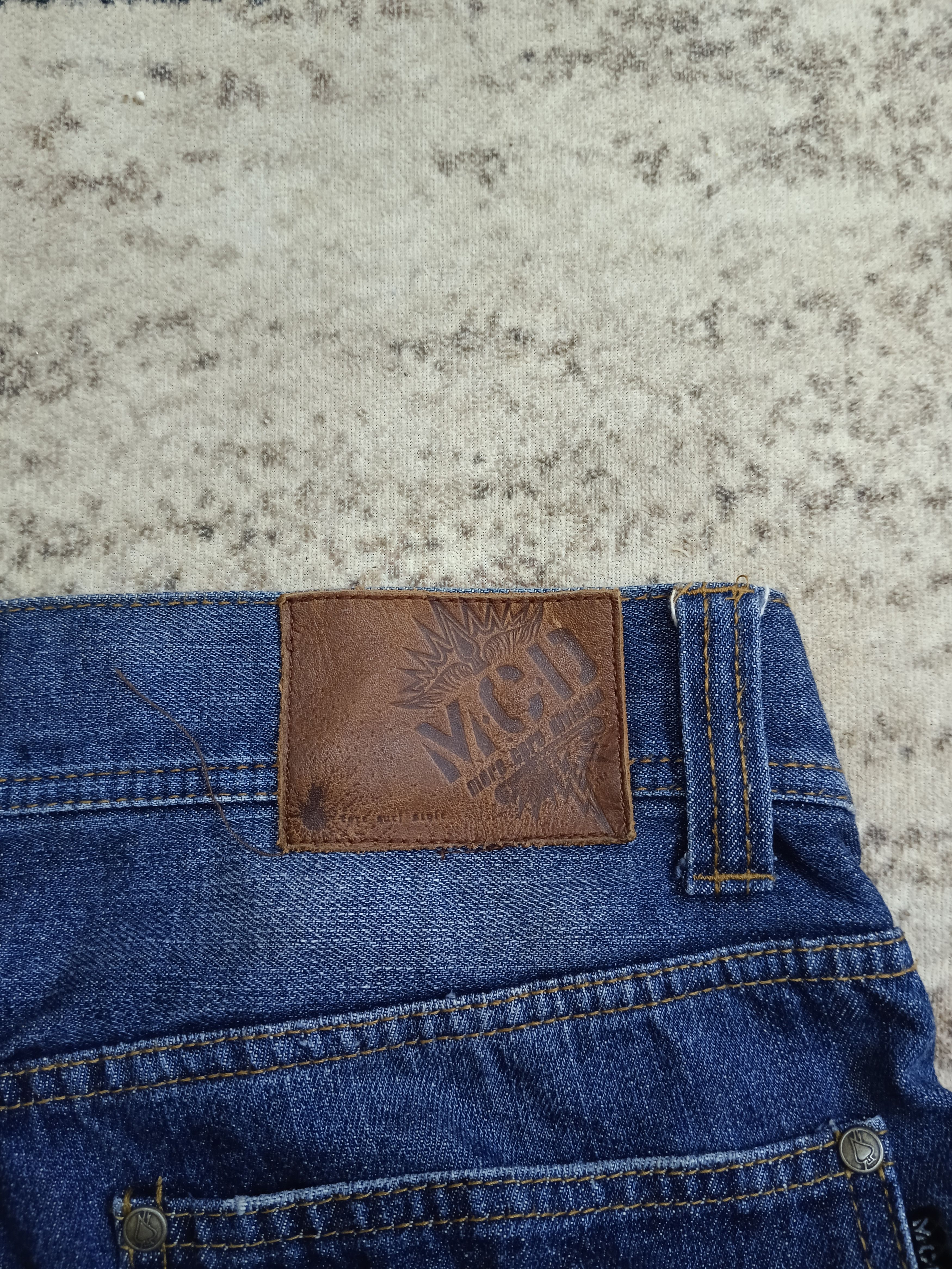 Japanese Brand M.C.D ART&CRAFT DISTRESSED DENIM PANTS Size US 32 / EU 48 - 9 Thumbnail