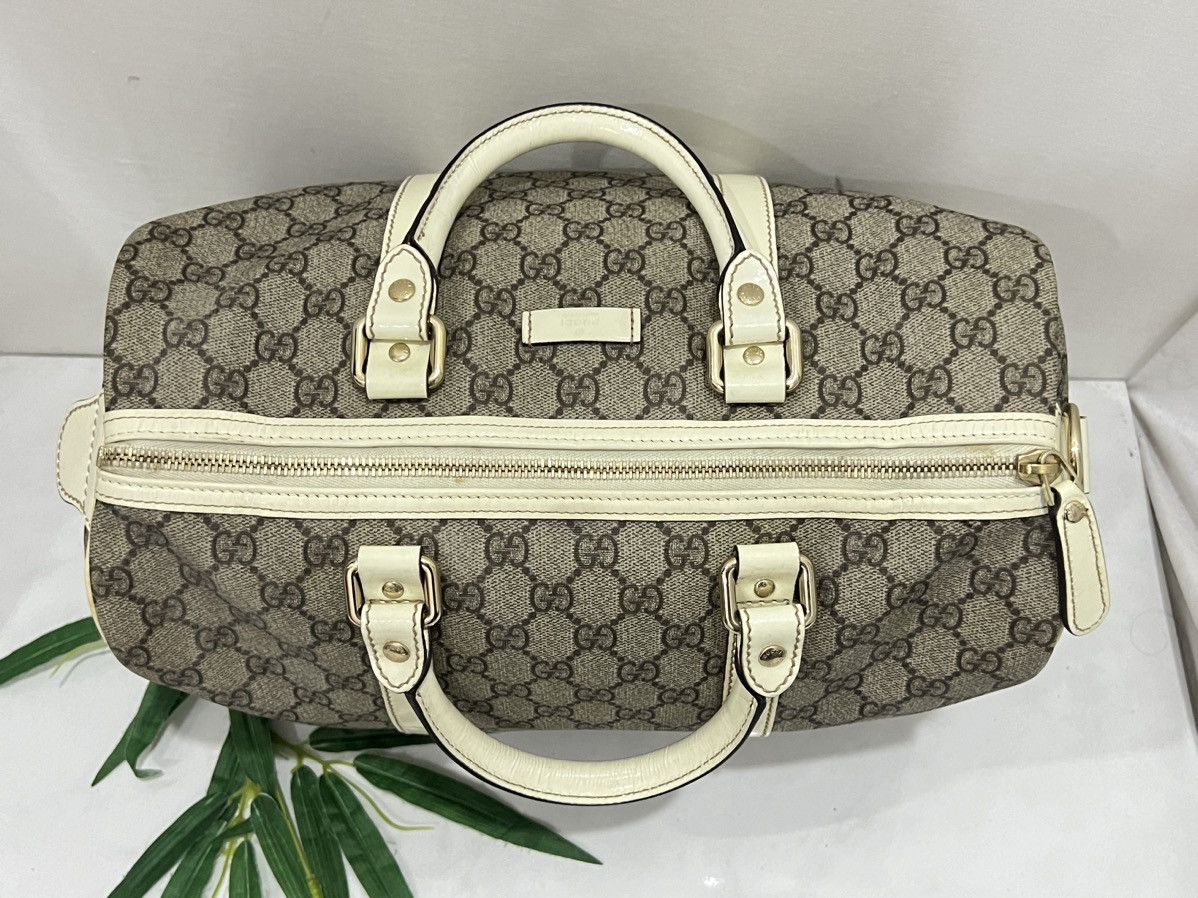 Gucci Authentic Gucci Joy Boston Bag GG Coated Canvas Medium Size ONE SIZE - 6 Thumbnail
