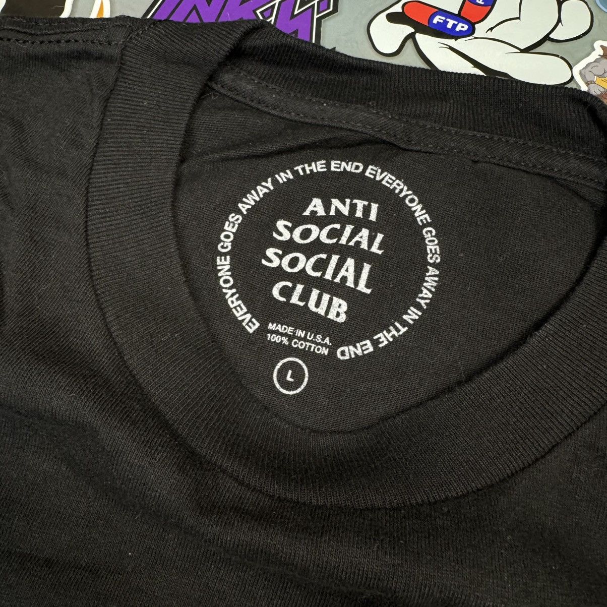 Anti Social Social Club Anti Social Social Club SMS 2 Tee Large Black Size US L / EU 52-54 / 3 - 3 Thumbnail