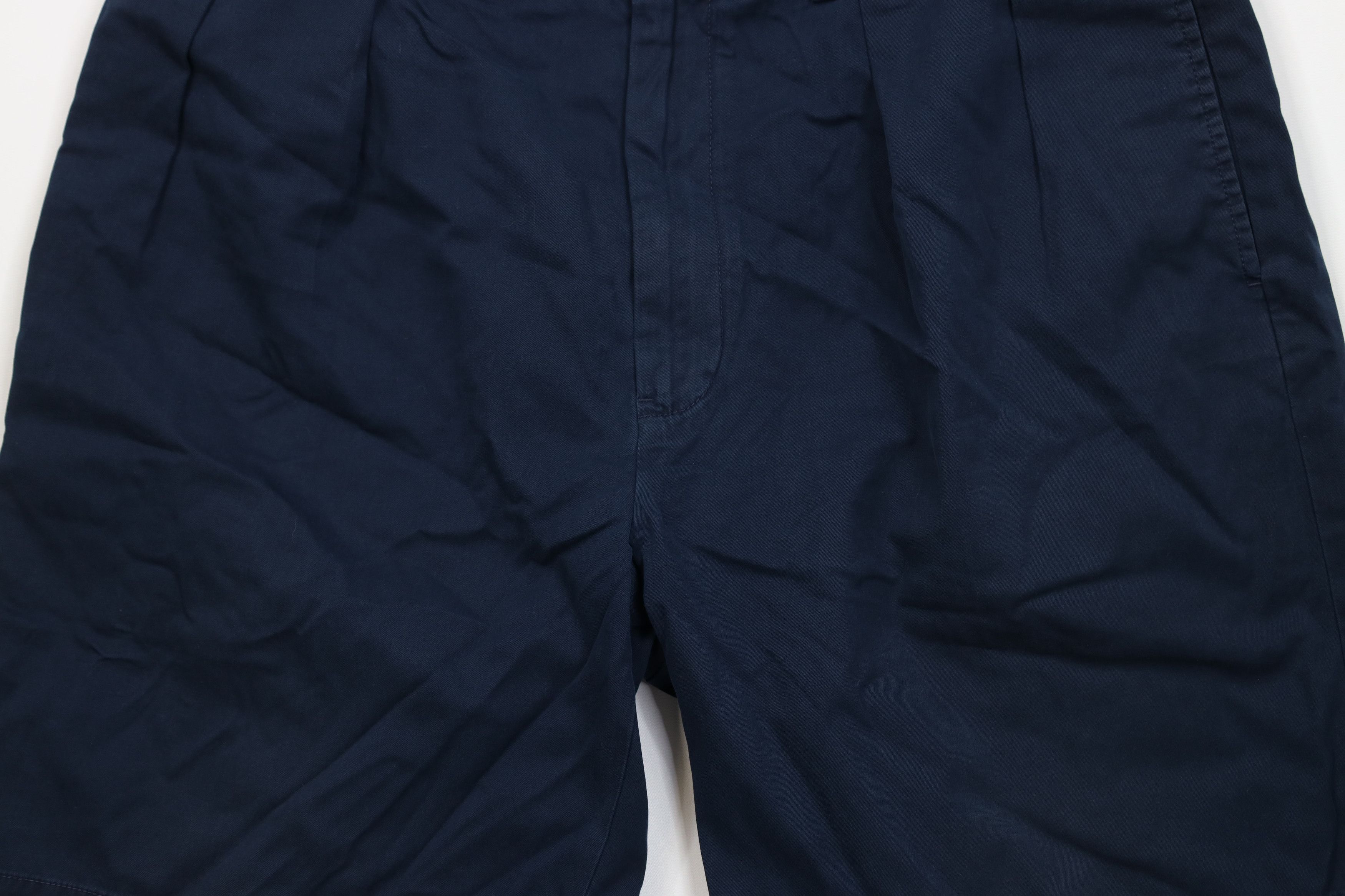 Ralph Lauren Vintage 90s Polo Golf Ralph Lauren Crest Chino Shorts Blue Size US 34 / EU 50 - 3 Thumbnail