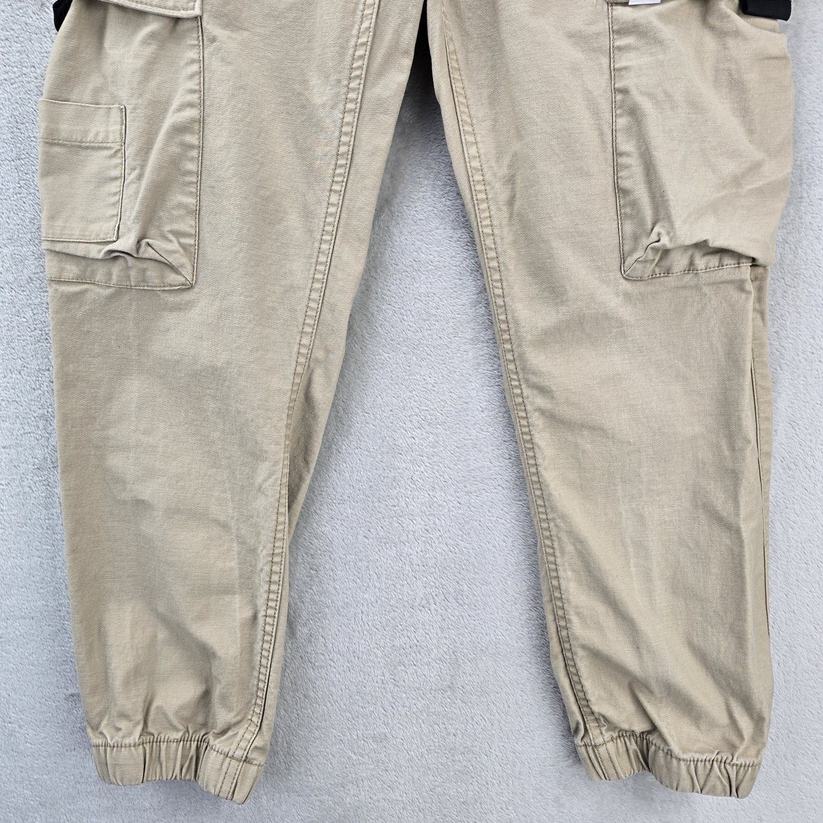 Aape AAPE by Bathing Ape Bape Jogger Cargo Pants Mens Large Beige Size US 34 / EU 50 - 3 Thumbnail