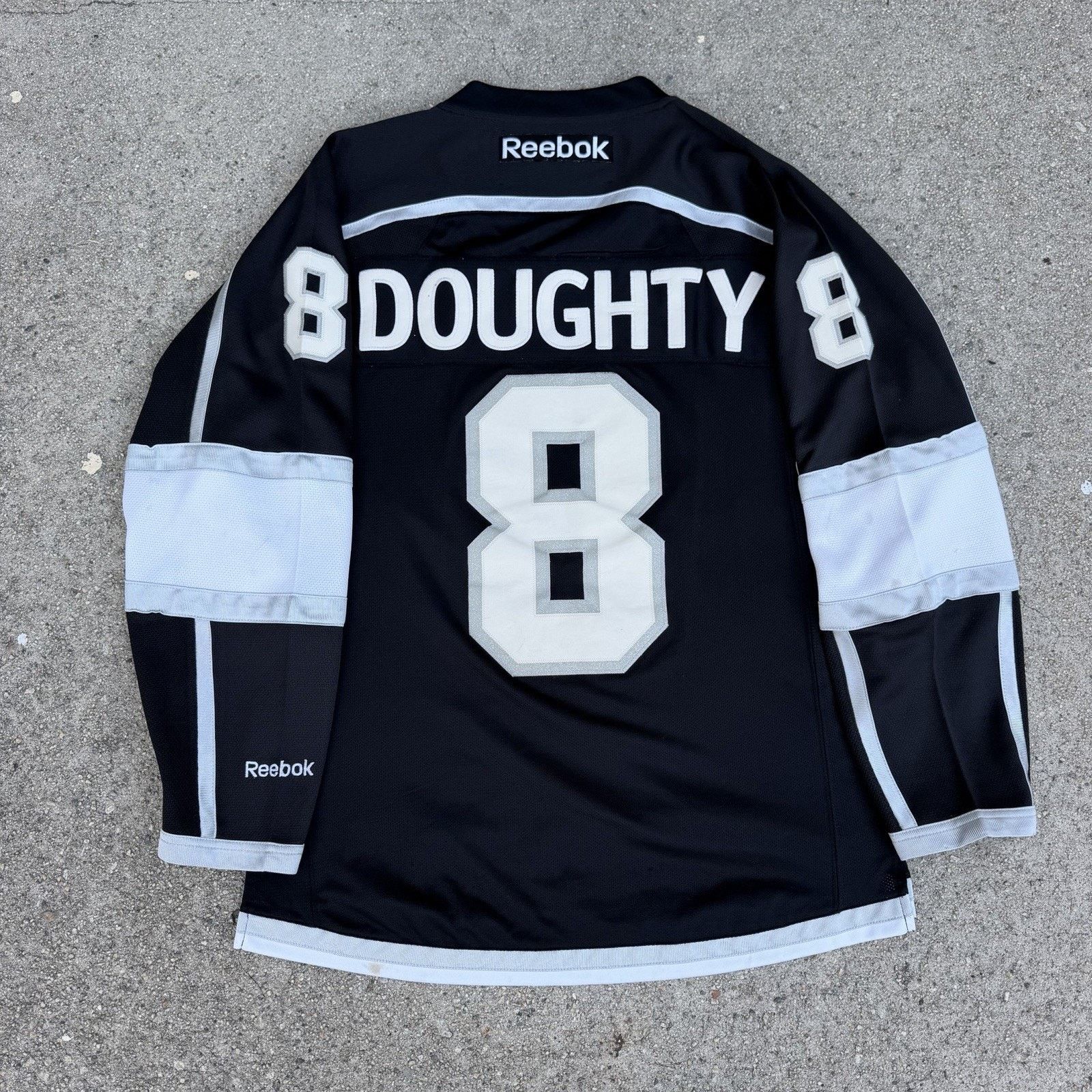 NHL × Reebok Reebok Los Angeles Kings Drew Doughty #8 Hockey Jersey Sz M Size US M / EU 48-50 / 2 - 1 Thumbnail