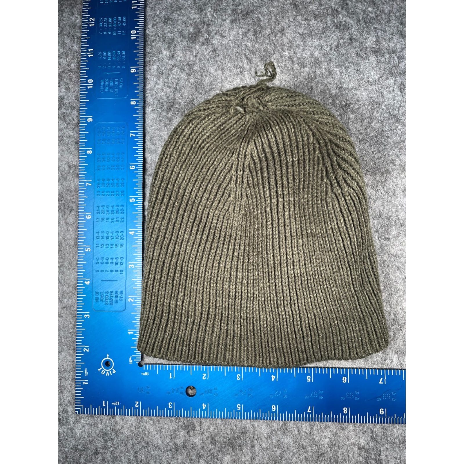 Vintage VINTAGE Beanie Toque Adult One Size Green Knit Acrylic Blend Winter Snow Ski Size ONE SIZE - 4 Thumbnail