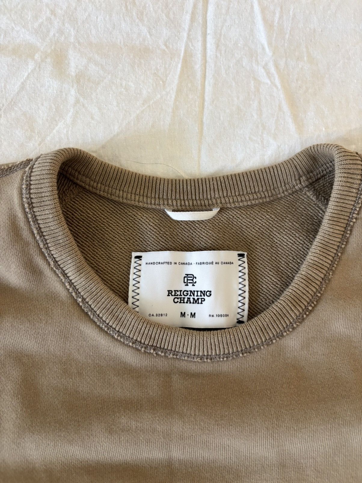 Reigning Champ Reigning Champ Premium Midweight Crewneck Sweatshirt Size US M / EU 48-50 / 2 - 2 Thumbnail