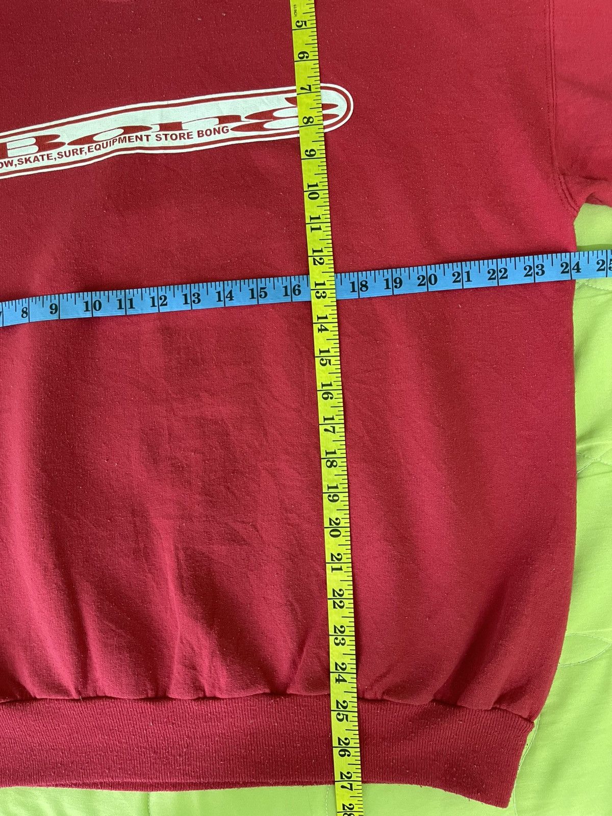 Vintage Vintage Bong Snow Skate Surf Equipment Store Bong Sweatshirt Size US L / EU 52-54 / 3 - 10 Thumbnail