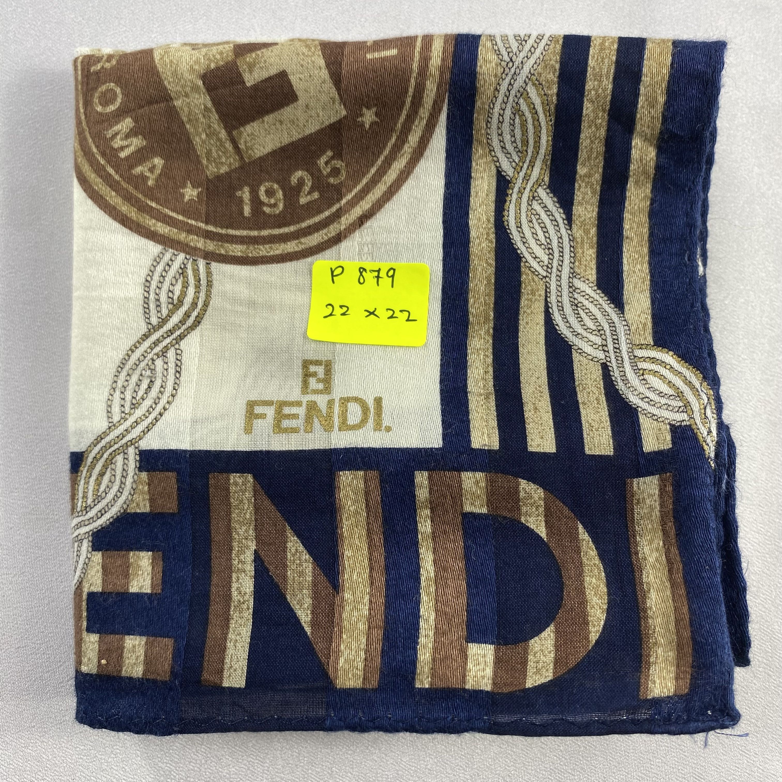 Vintage Fendi Handkerchief / Neckerchief / Bandana-P879 Size ONE SIZE - 5 Thumbnail